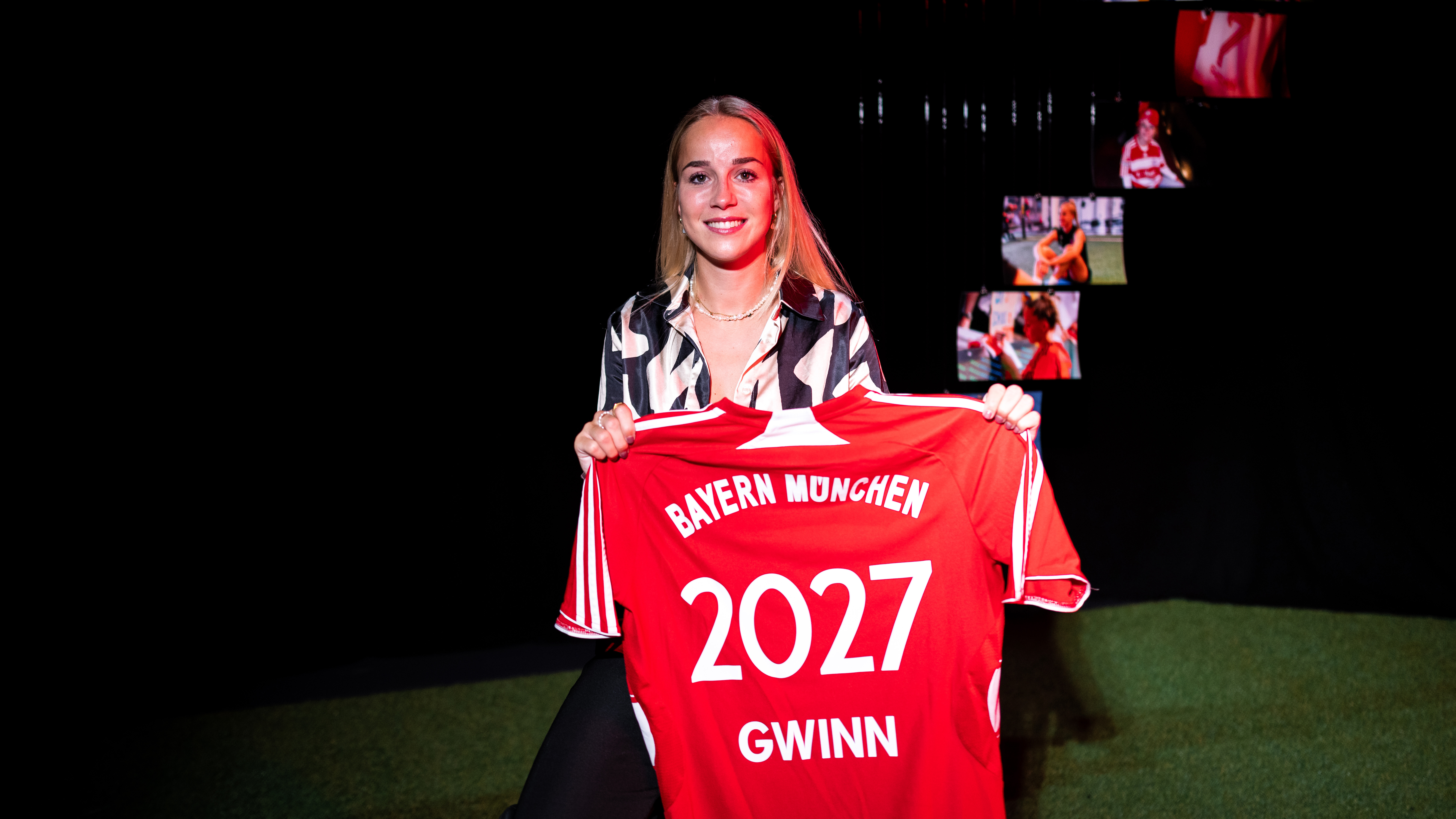 Giulia Gwinn verlängert ihren Vertrag mit den FC Bayern Frauen bis 2027