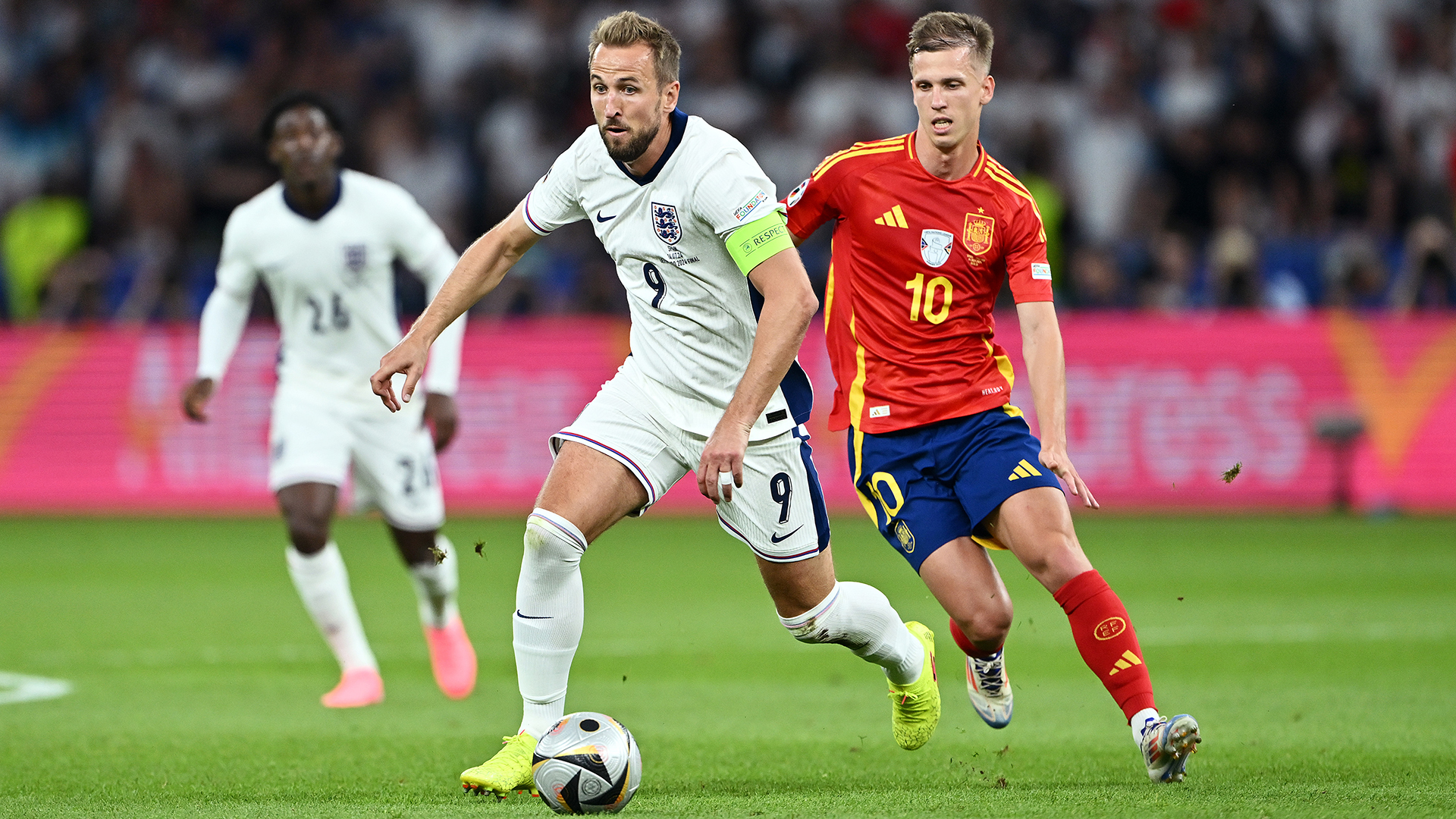 Harry Kane en el España-Inglaterra