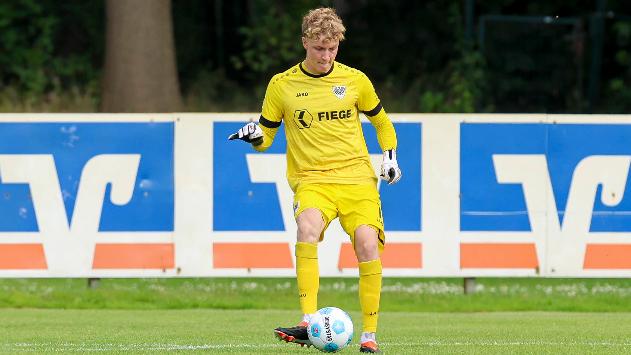 Johannes Schenk im Trikot des Preußen Münster.