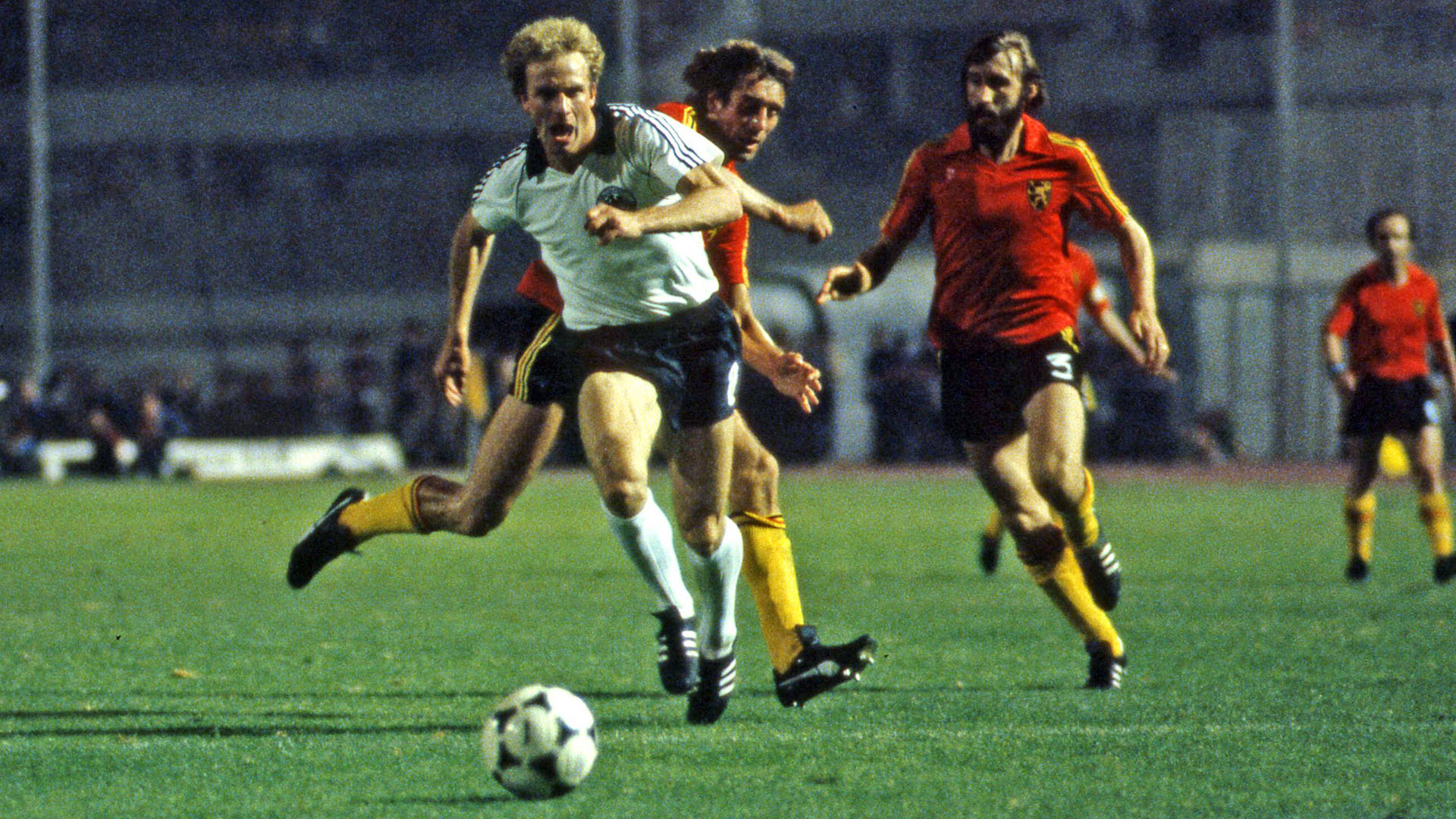 Karl-Heinz Rummenigge at Euro 1980.