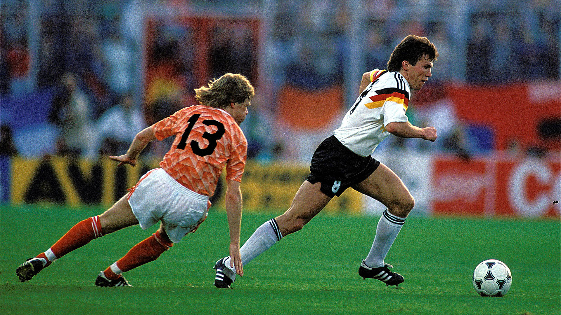 Lothar Matthäus at Euro 1988.