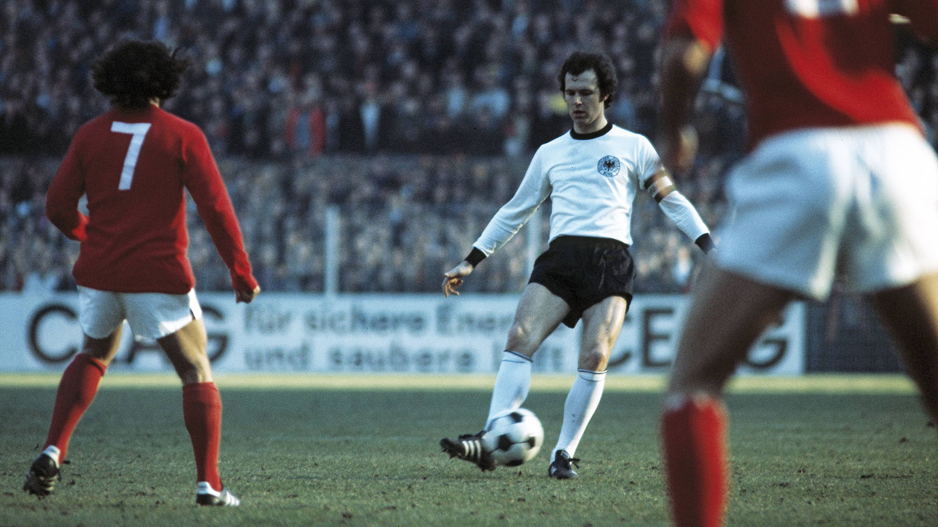 Franz Beckenbauer at Euro 1976.