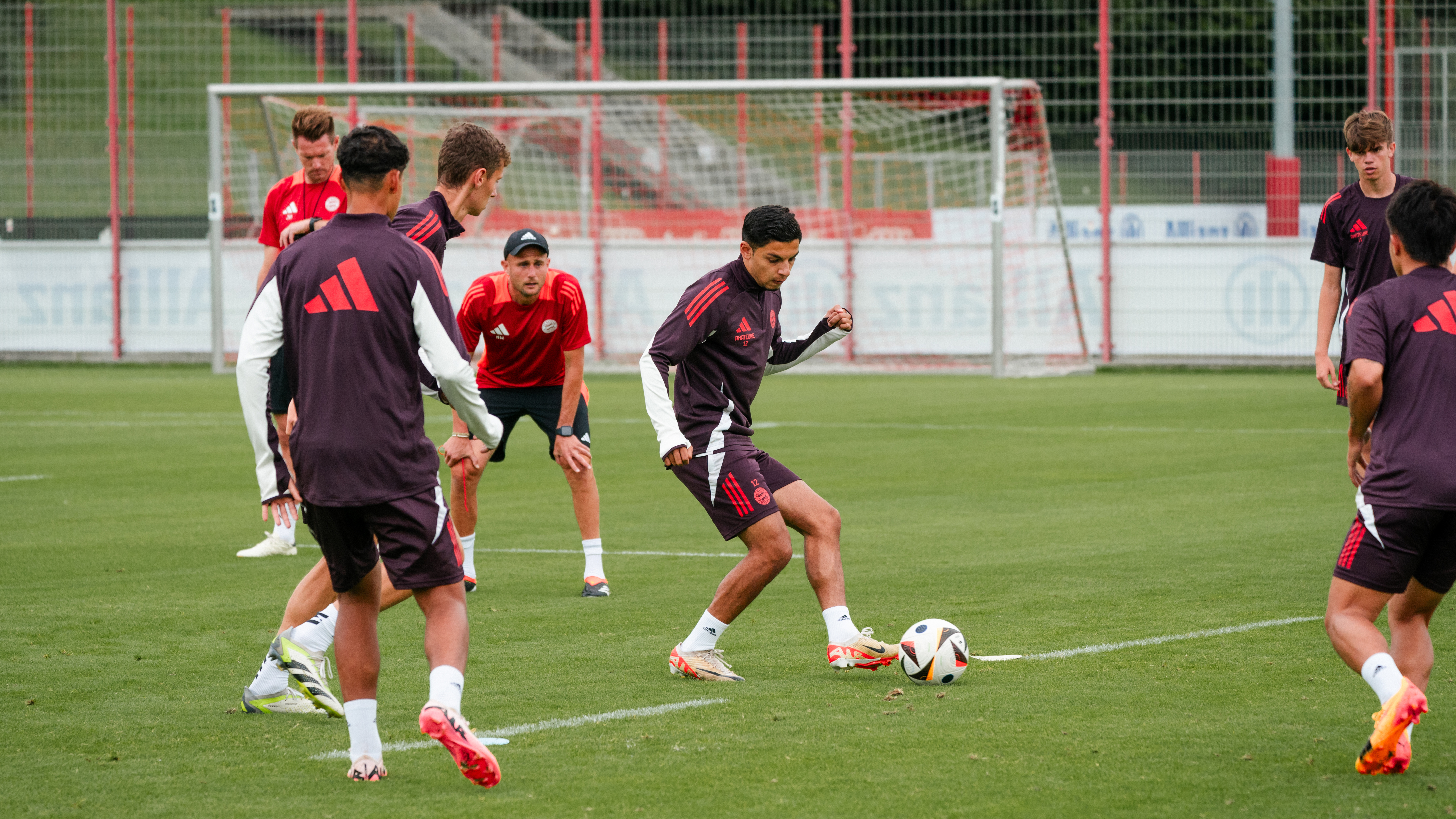 Training der FC Bayern Amateure.