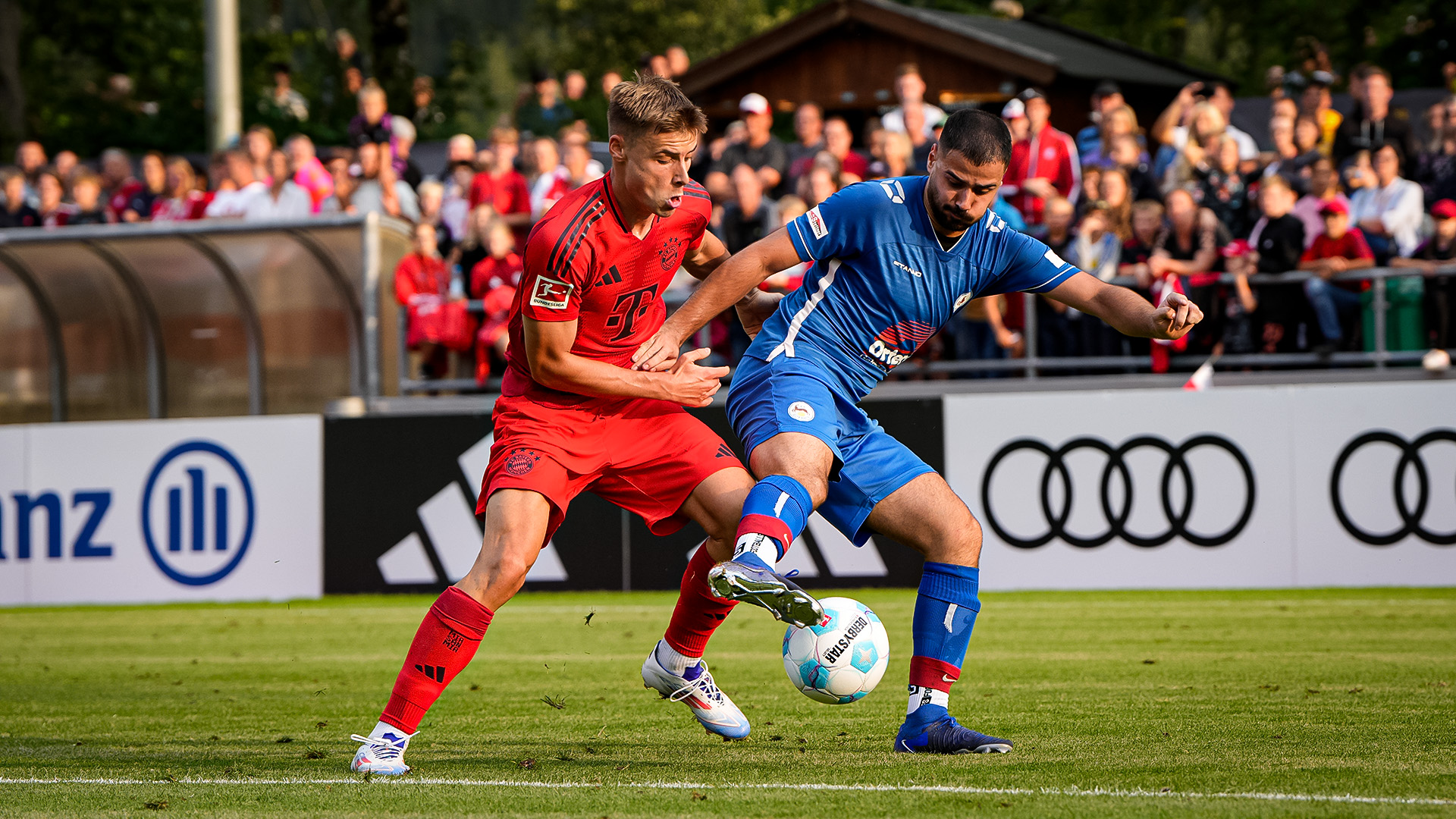 Jugada del partido amistoso FC Rottach-Egern vs. FC Bayern