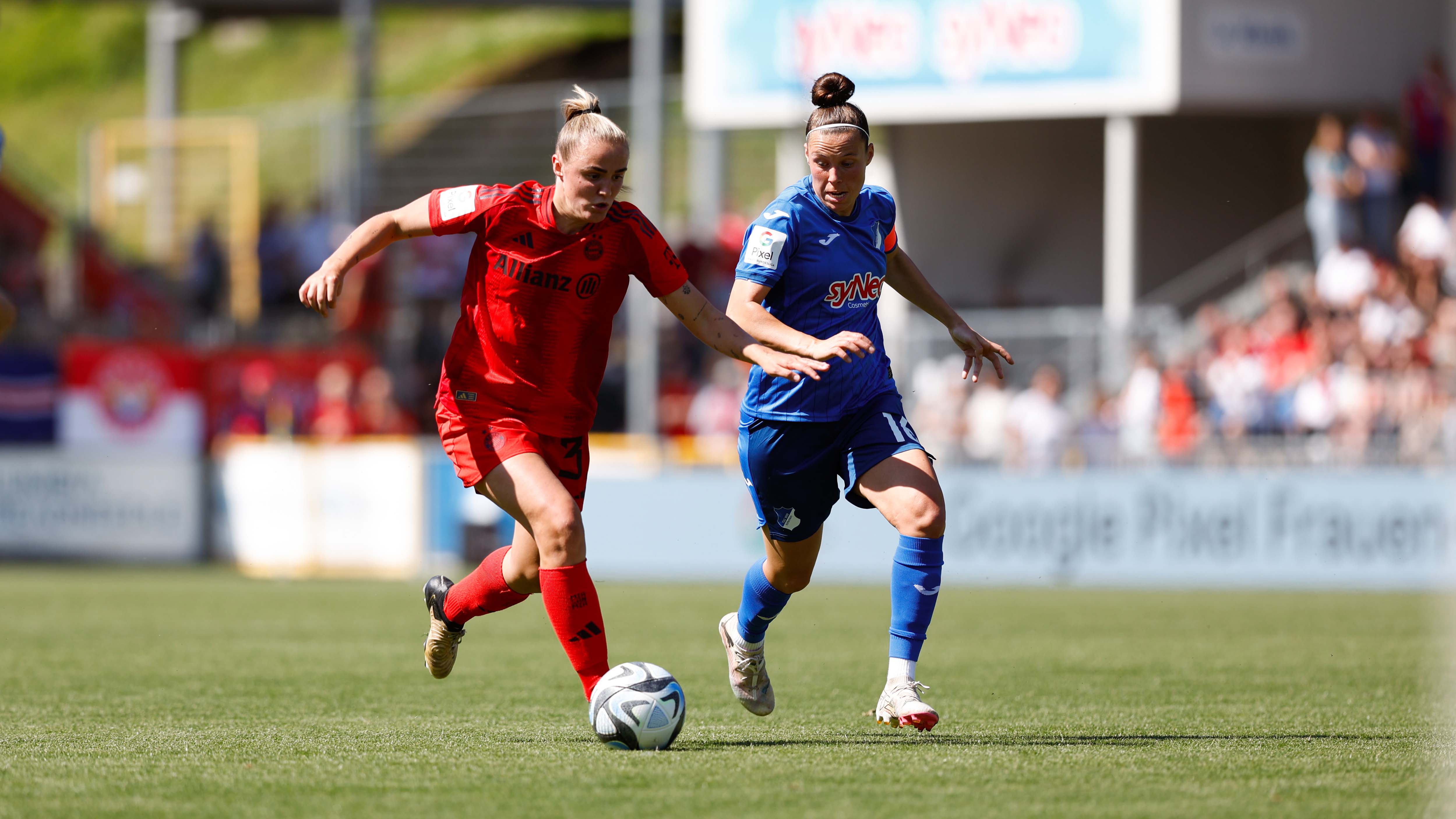 Georgia Stanway im Spiel gegen Hoffenheim.