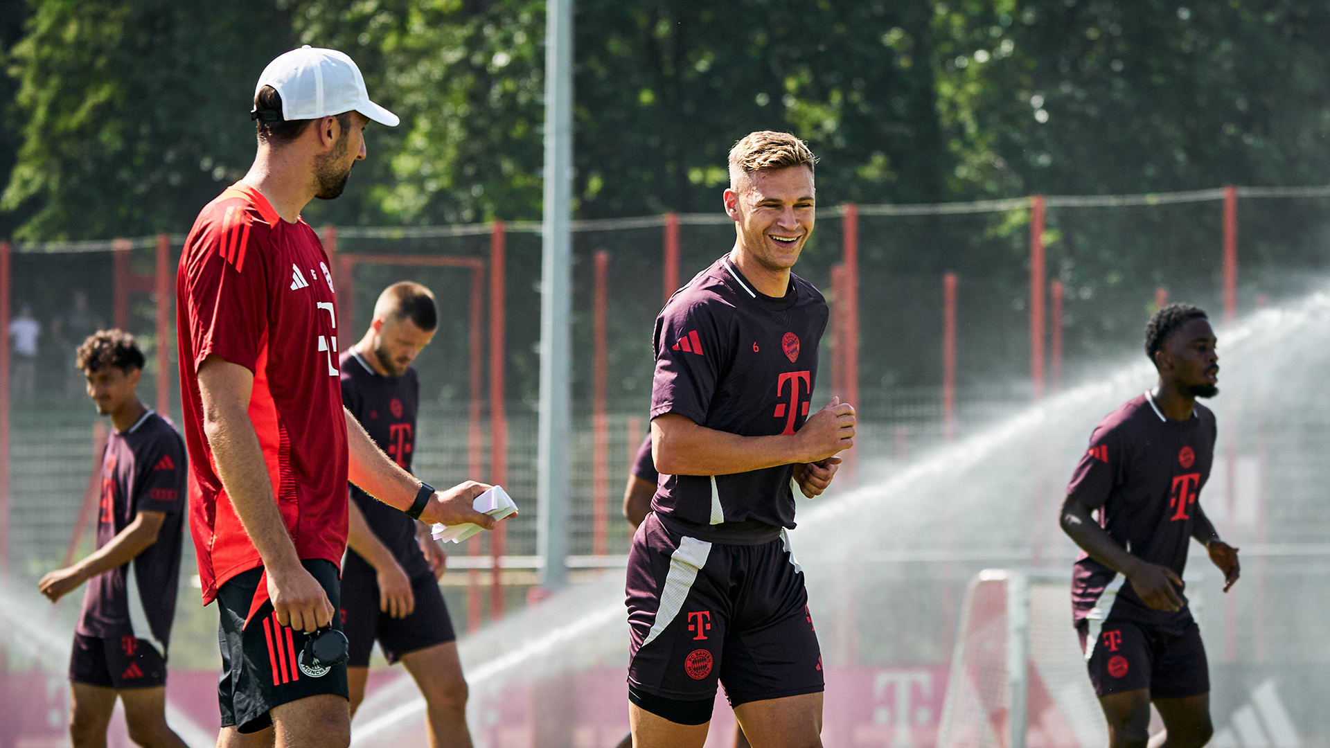 Joshua Kimmich im Training des FC Bayern