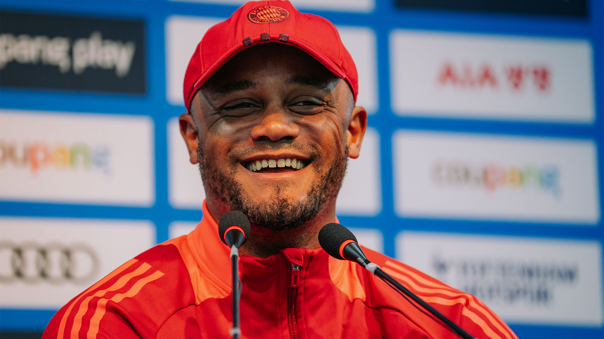 Vincent Kompany in FC Bayern training