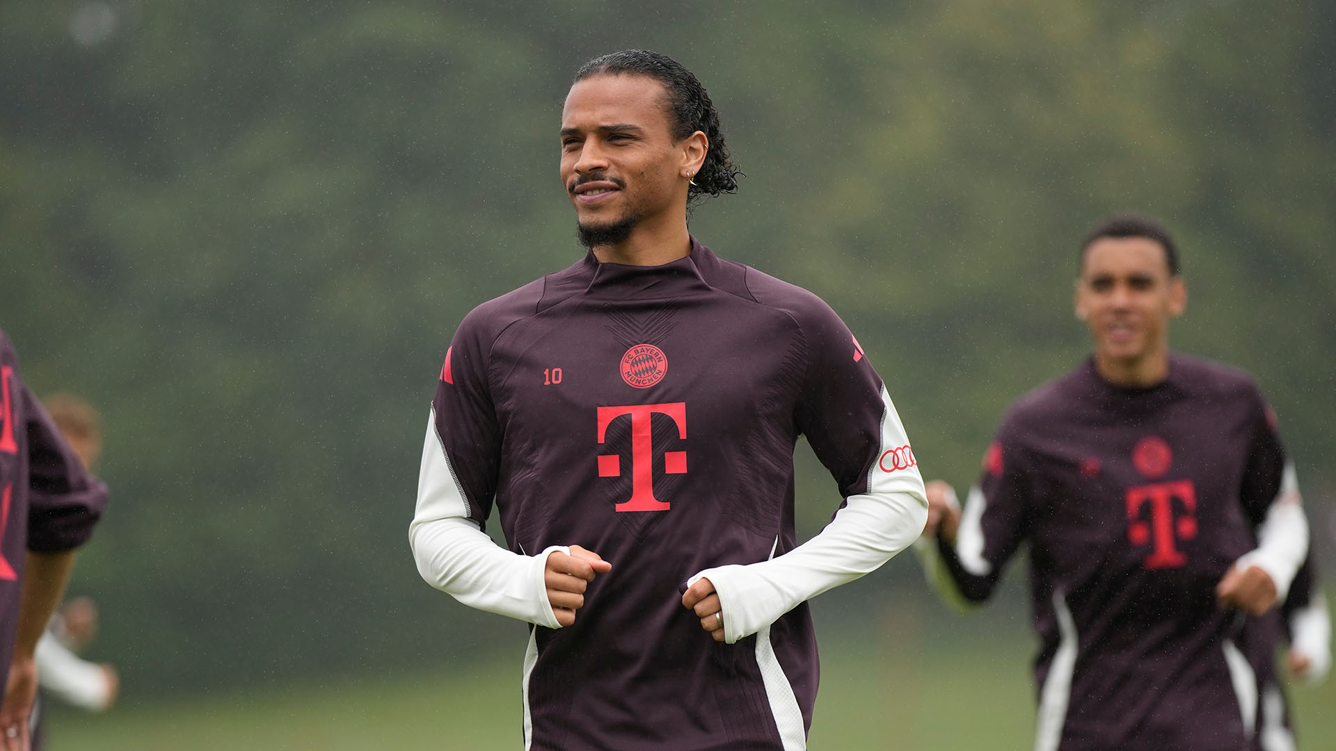 Leroy Sané im Training des FC Bayern