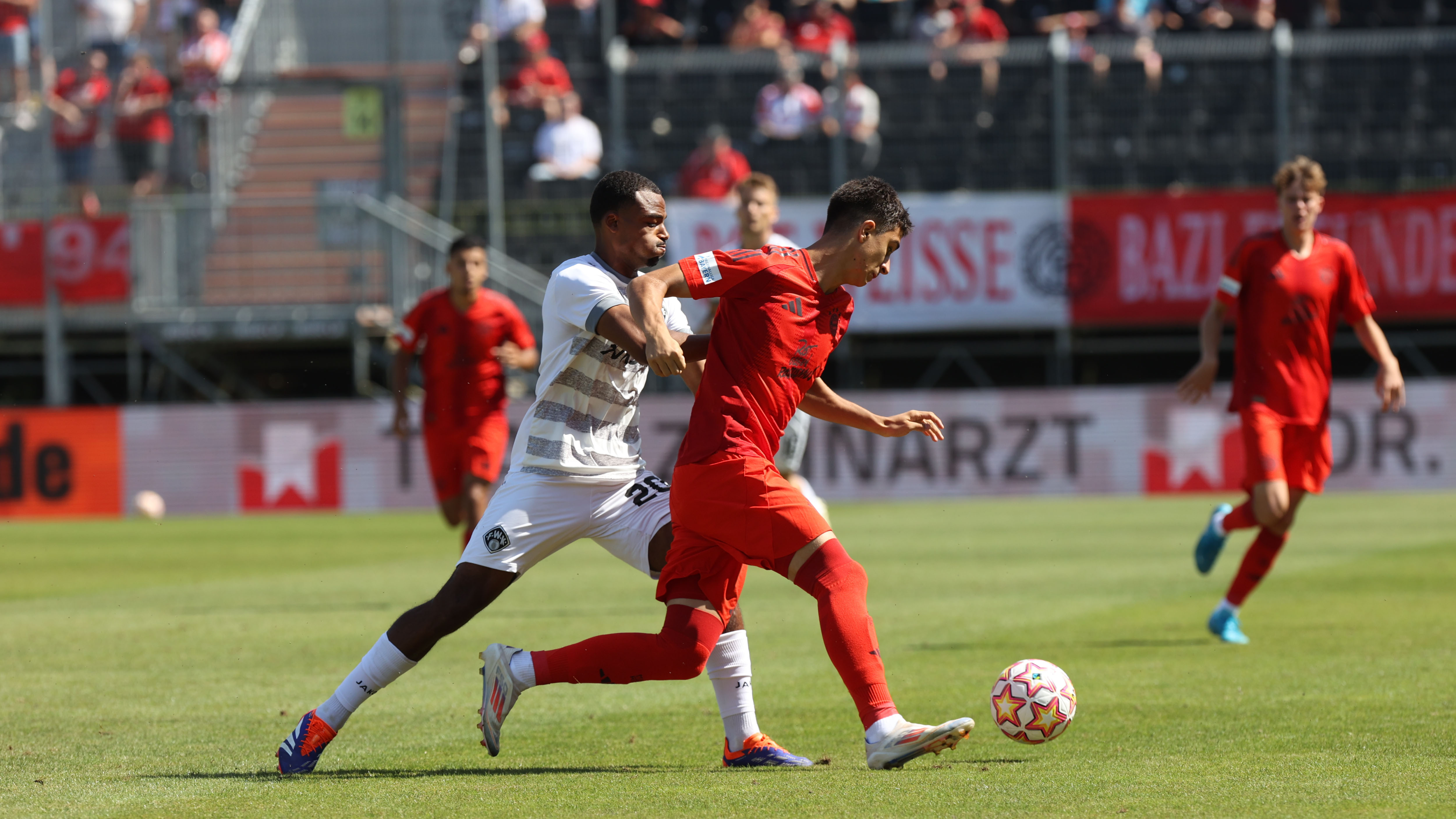 Adin Ličina im Spiel gegen Würzburg.