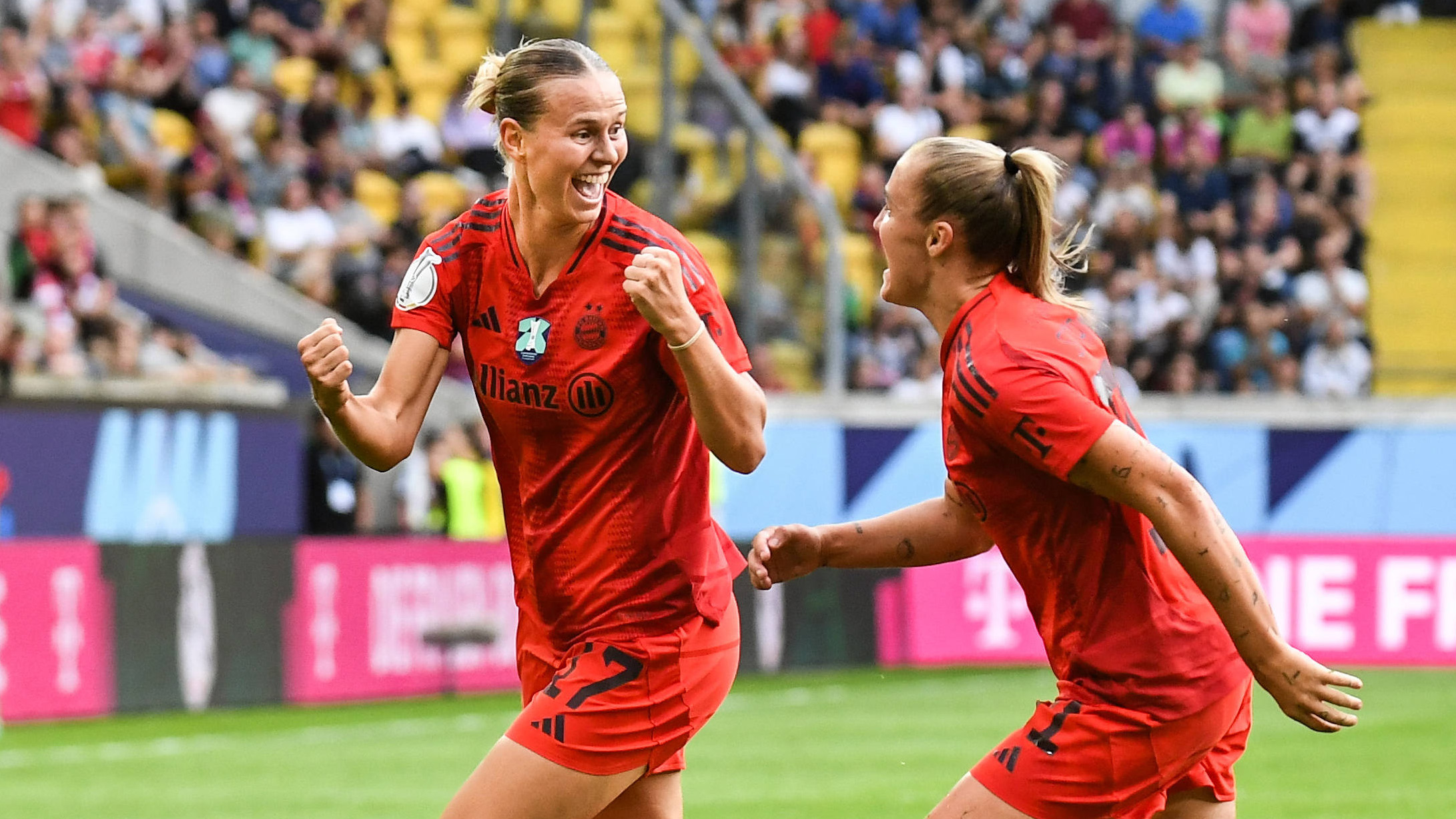 FC Bayern Frauen gegen VfL Wolfsburg