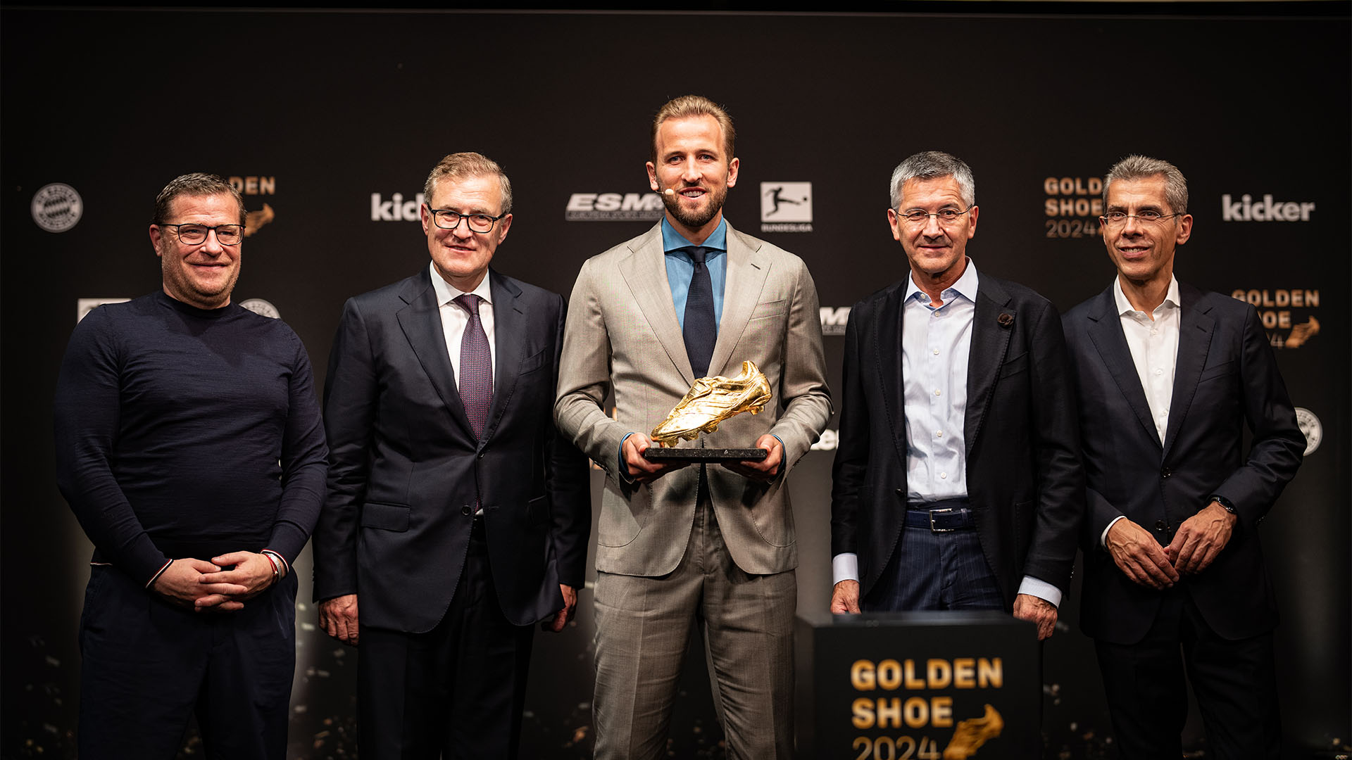 Harry Kane con la Bota de Oro