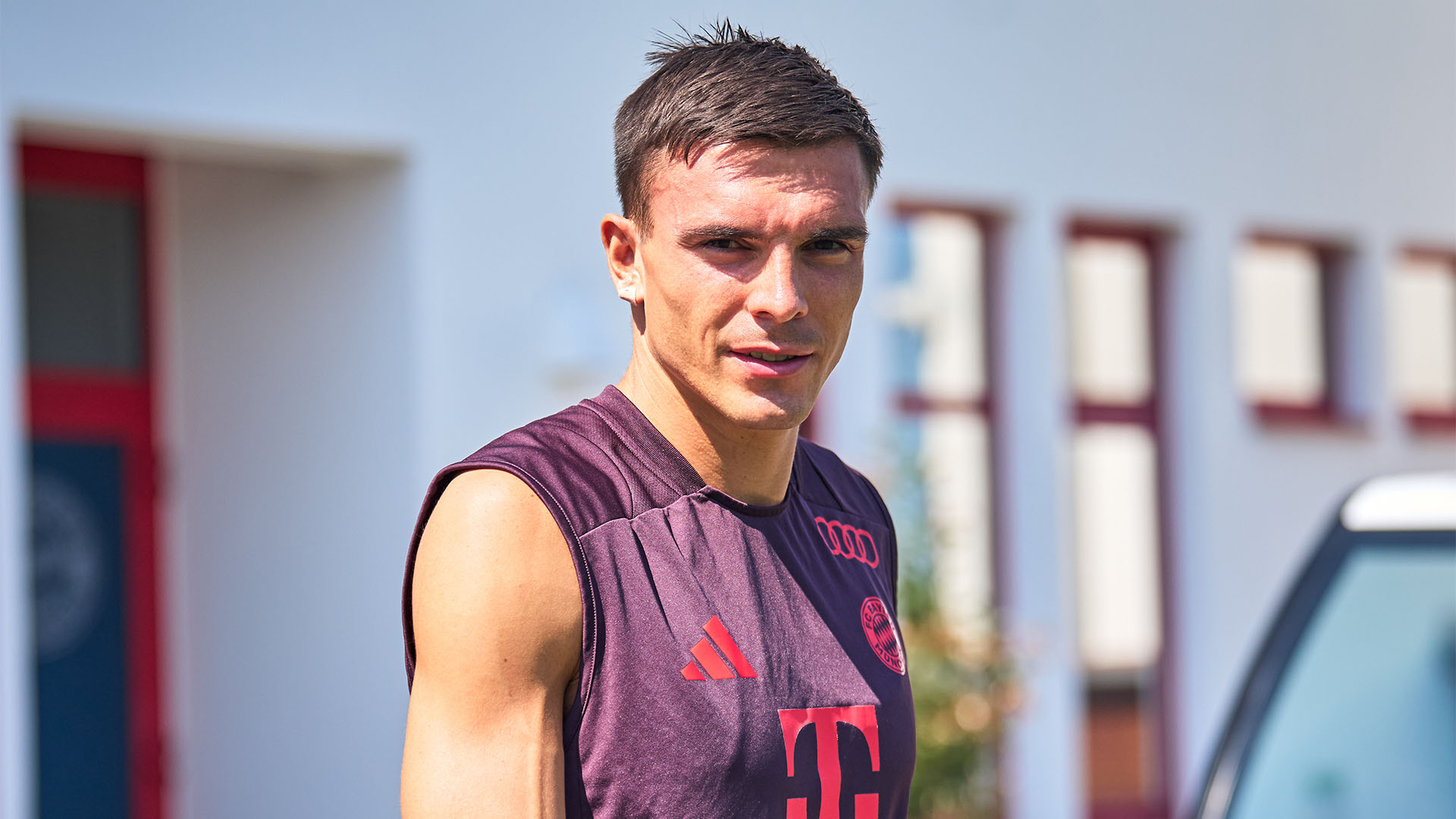 Joao Palhinha in Bayern training