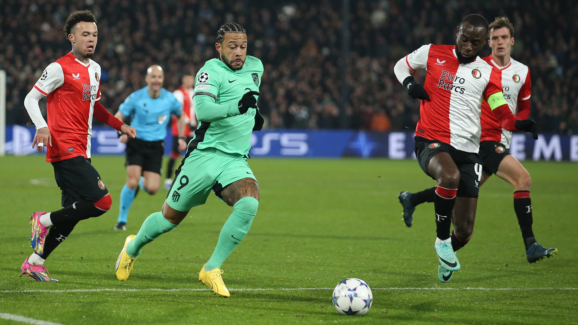 Feyenoord faced the likes of Atlético Madrid in last season’s Champions League group stage but lost both games (3-1, 3-2).