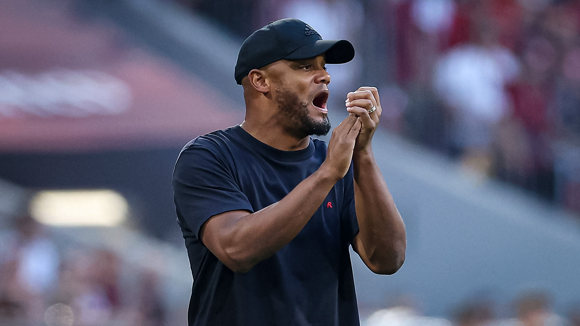 Vincent Kompany after FC Bayern's home win against SC Freiburg