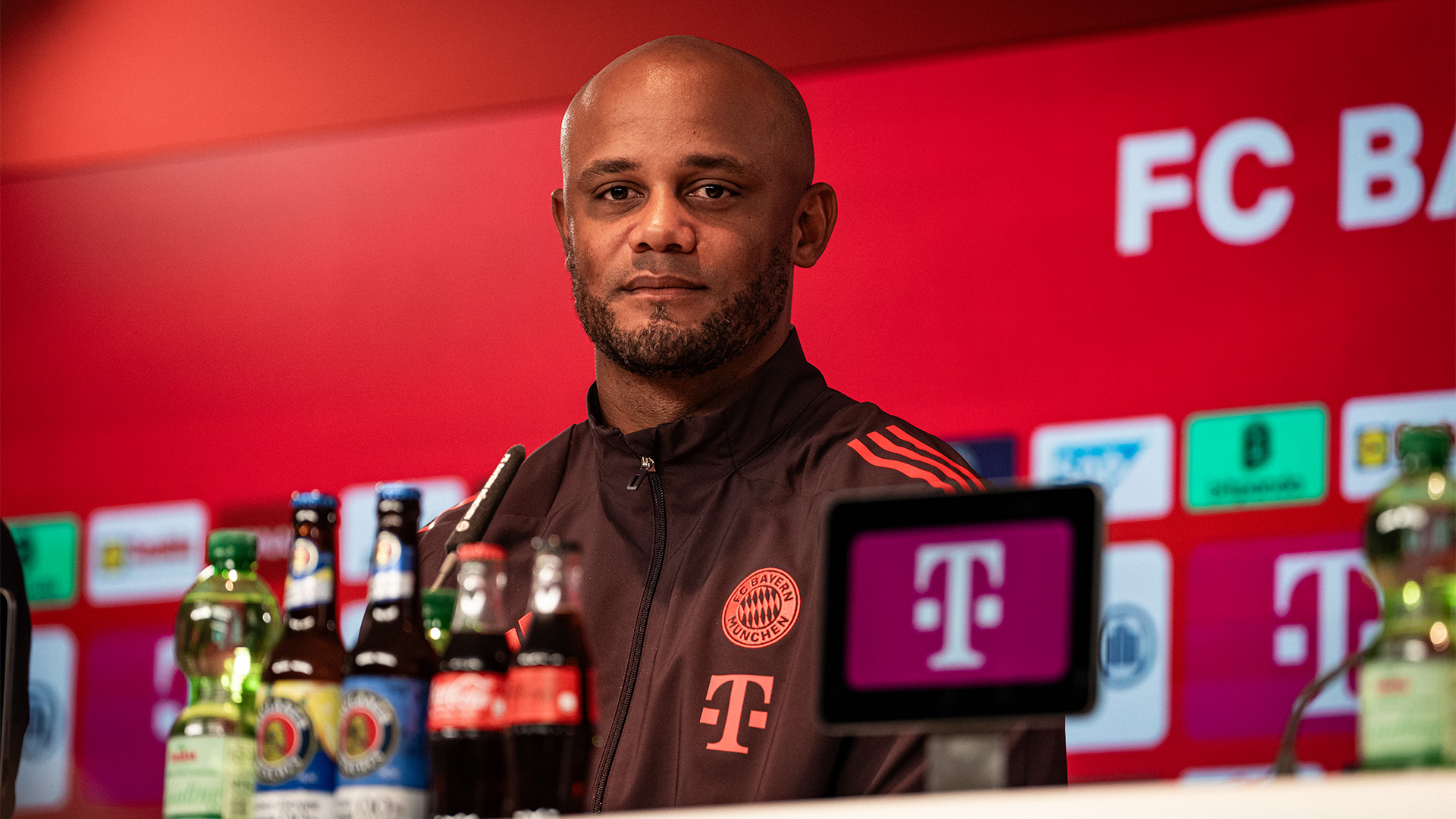 FC Bayern coach Vincent Kompany