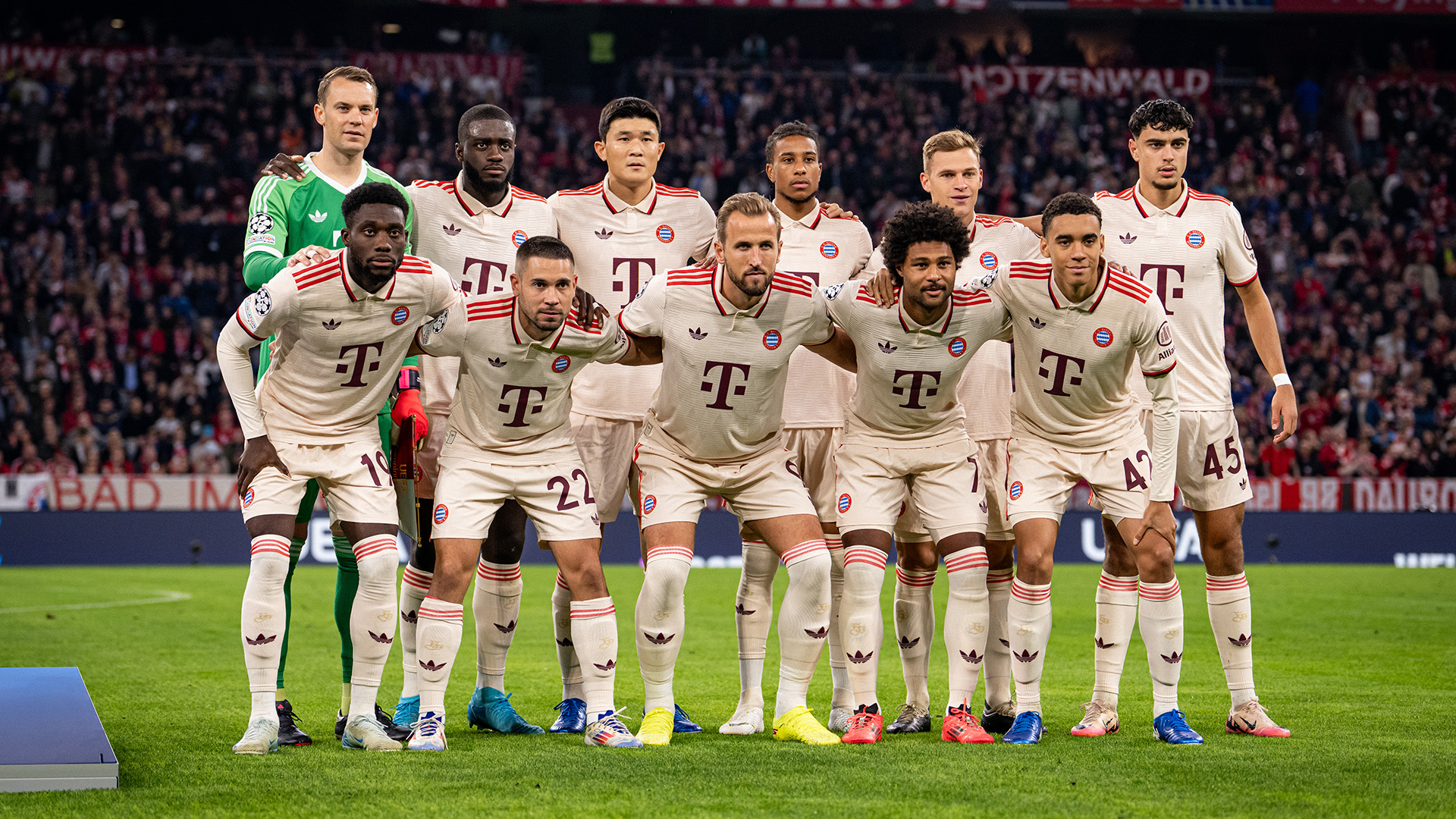 Das Champions League-Spiel zwischen dem FC Bayern und Dinamo Zagreb in Bildern