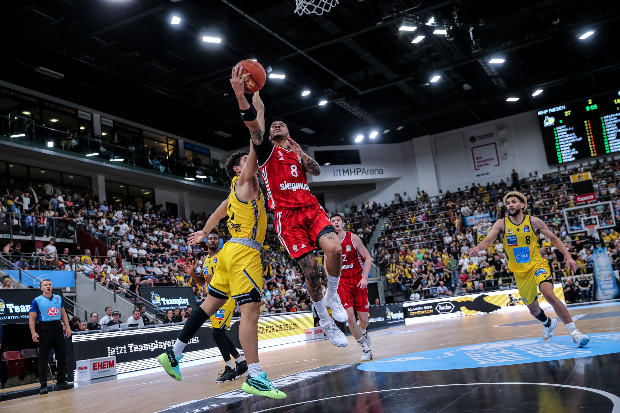 Erste Niederlage im zweiten Saisonspiel. Daran konnte auch Shabazz Napier nichts ändern.