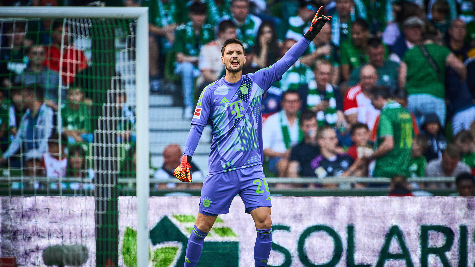 Sven Ulreich in goal for Bayern