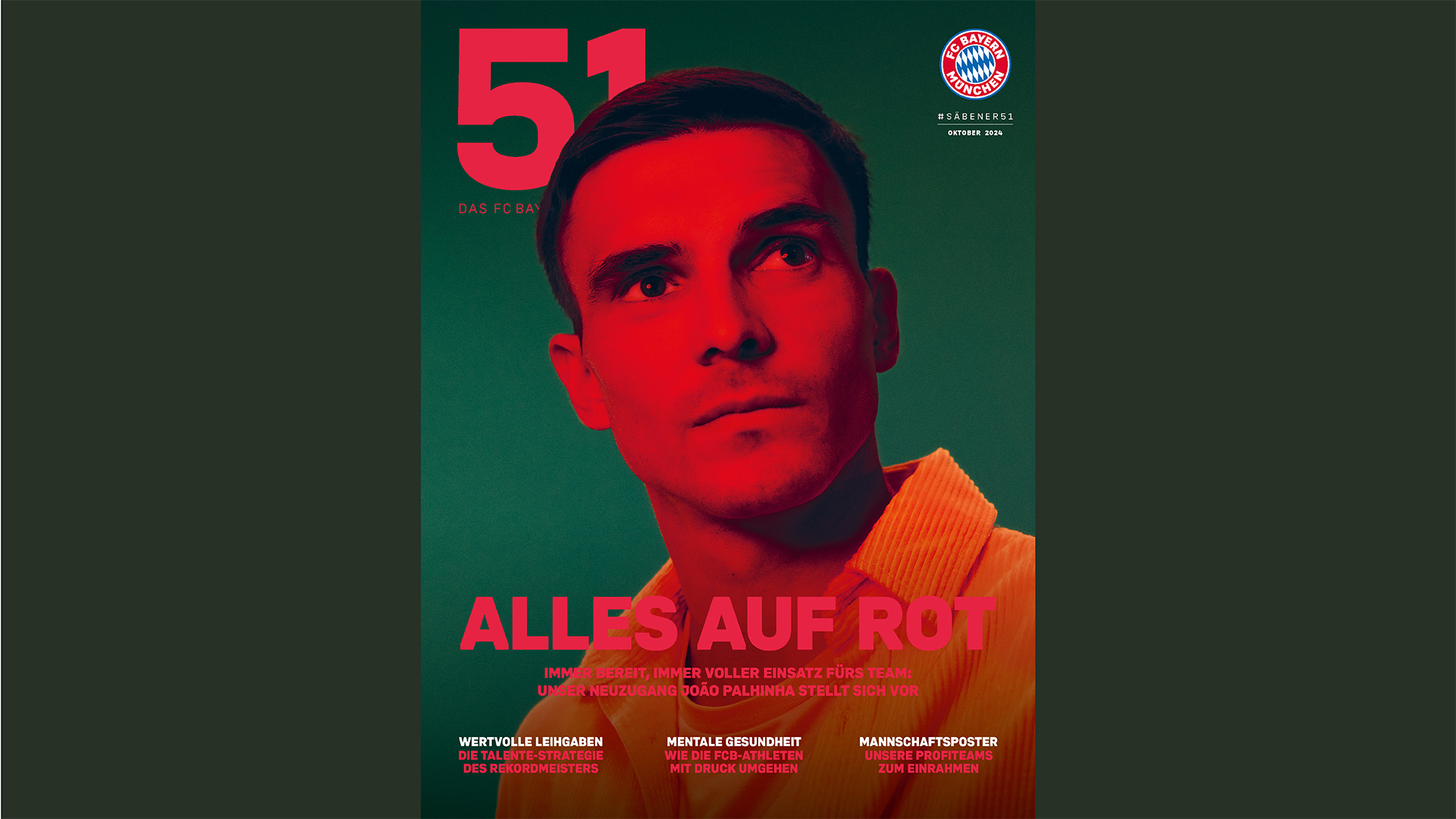 Cover des FC Bayern Magazin 51 Oktober 2024