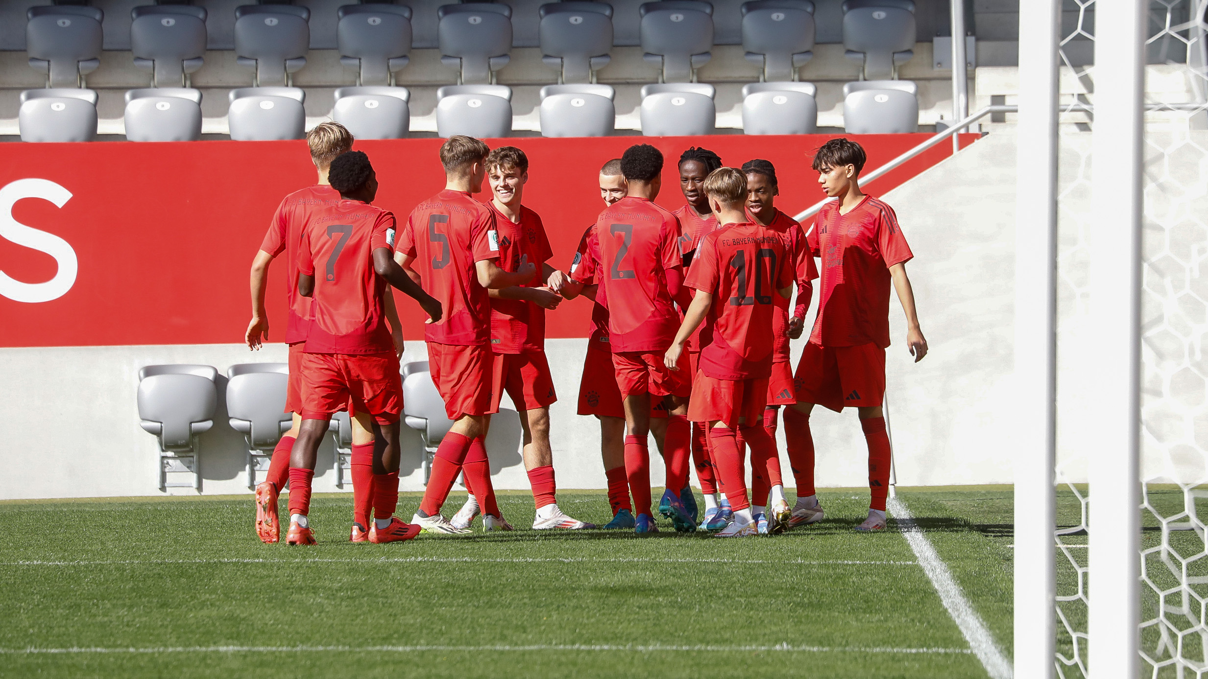 Jubel bei der FC Bayern U17