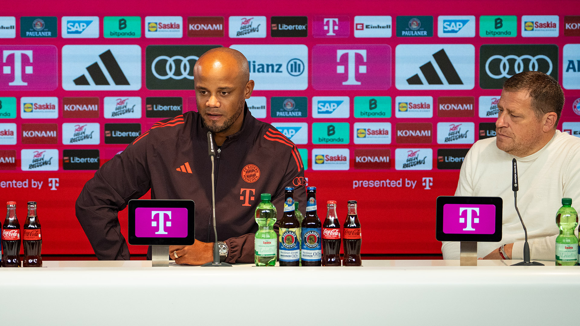 Vincent Kompany press conference Bayern