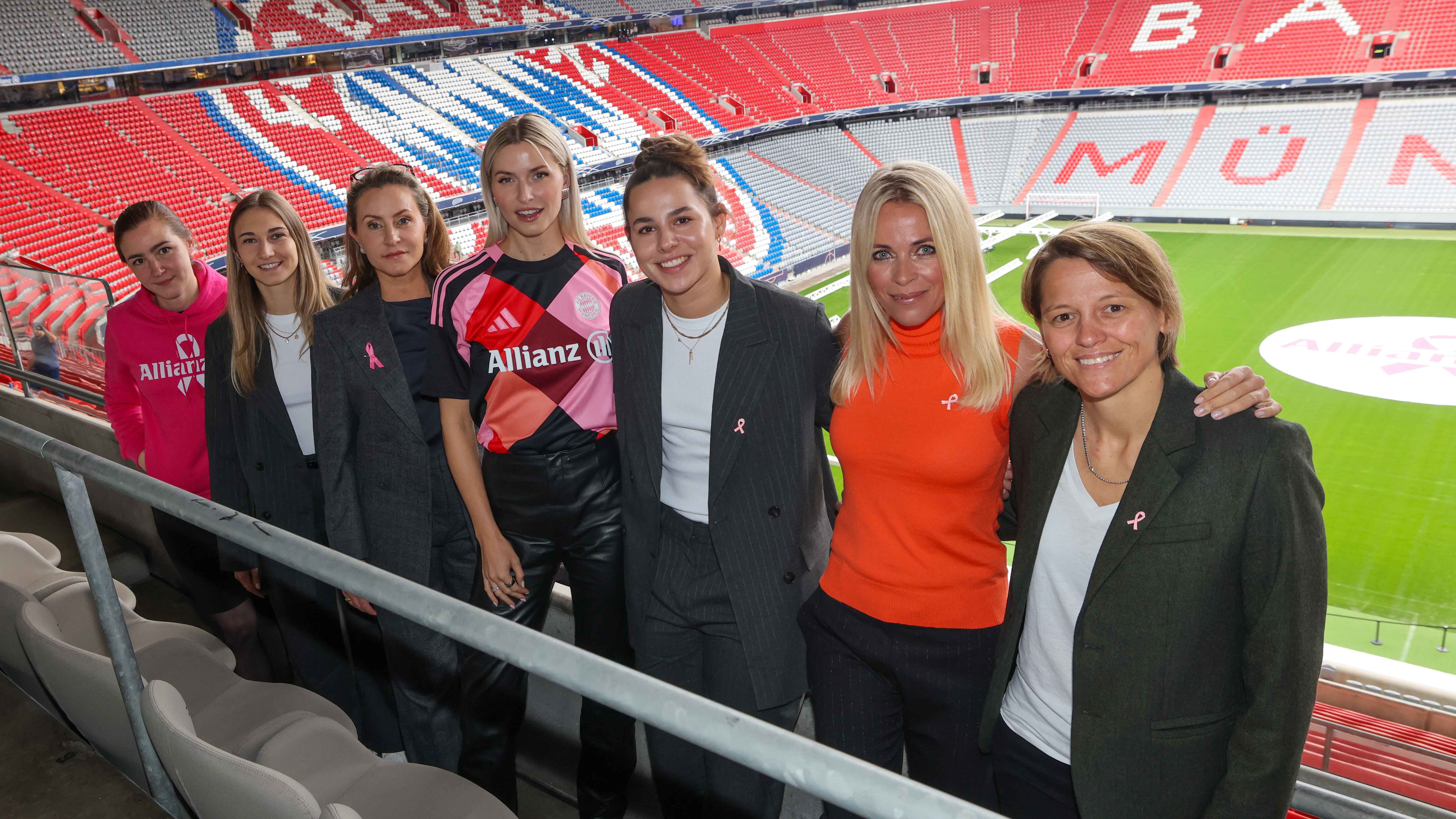 Pink October brunch at the Allianz Arena