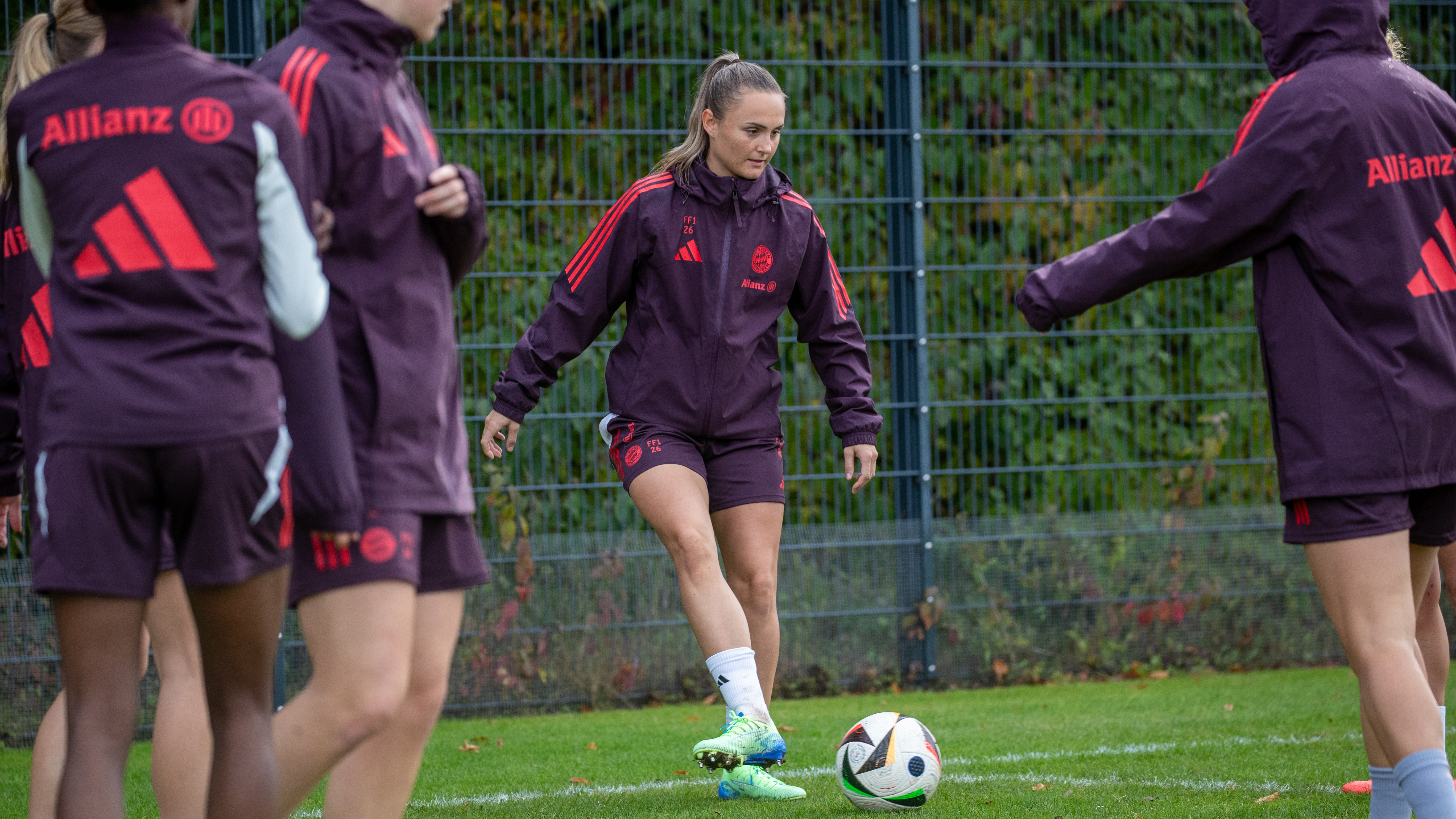 Sam Kerr Training FC Bayern Women