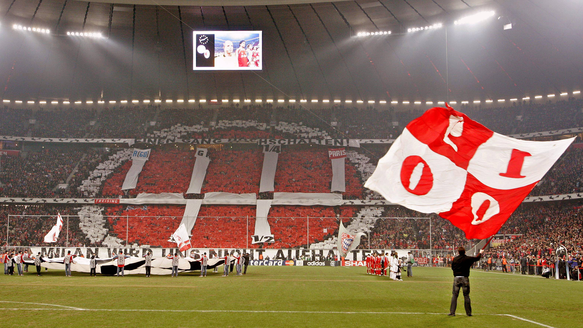 Choreos der FC Bayern-Fans