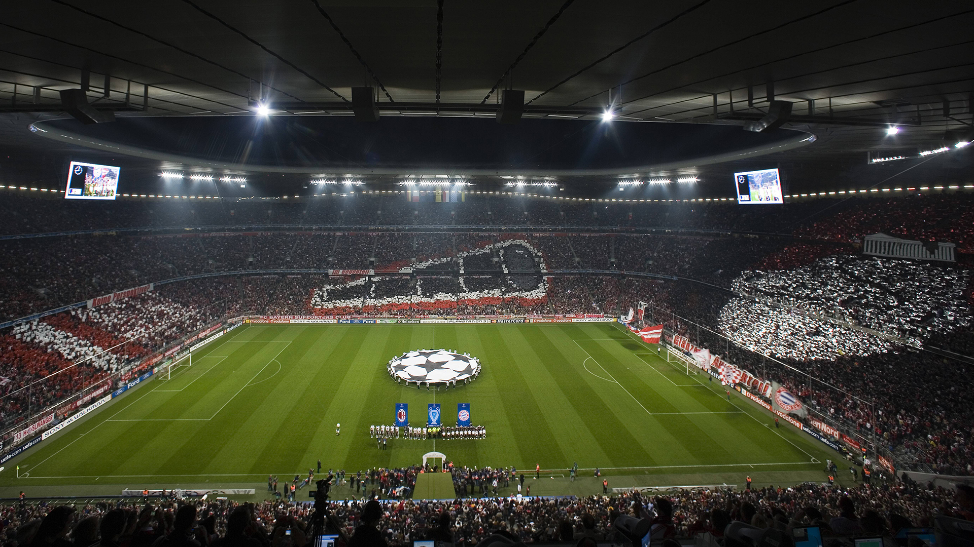 Choreos der FC Bayern-Fans