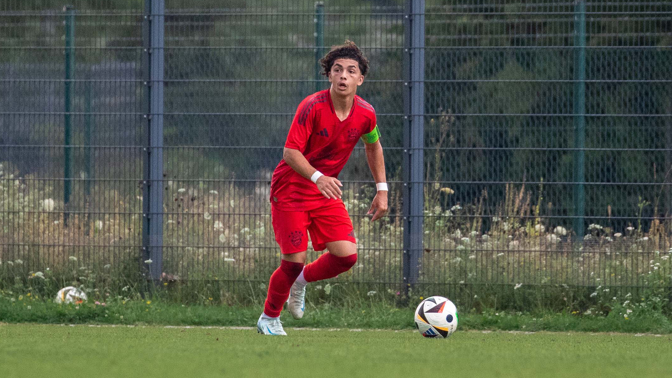 Jussef Nasrawe von der U19 des FC Bayern München