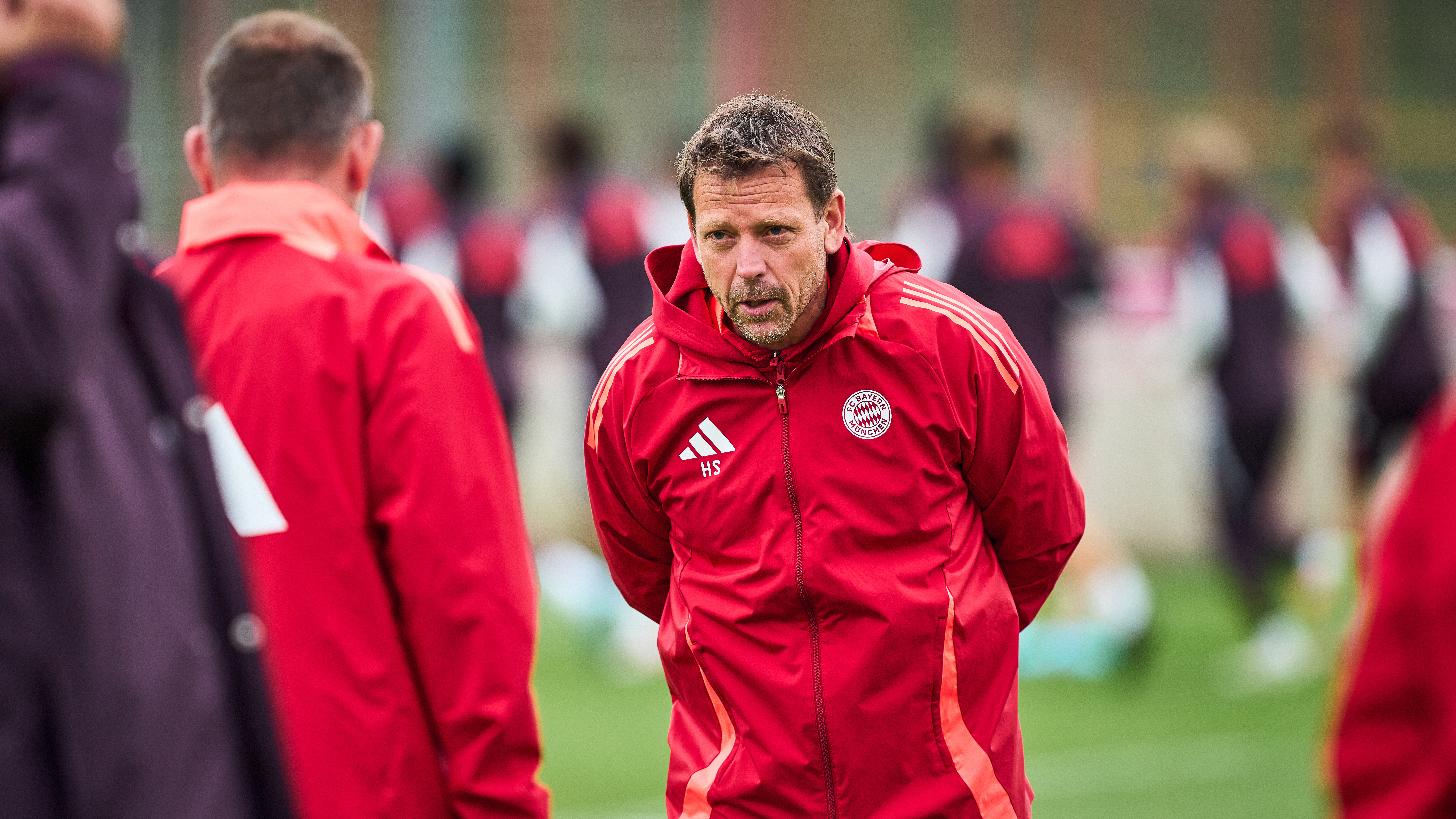 Holger Seitz im Training der FC Bayern Amateure.