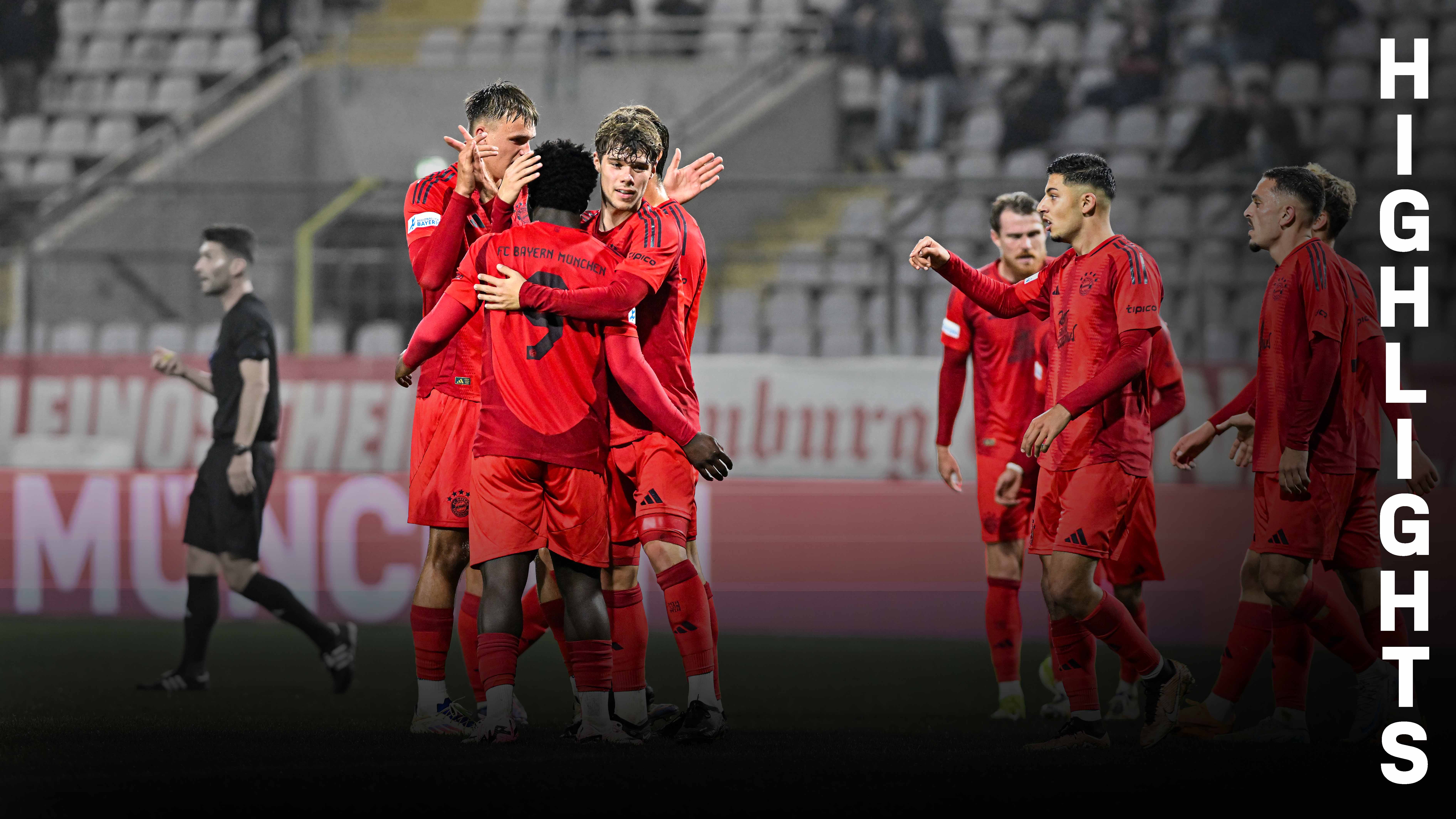 FC Bayern Amateure, FV Illertissen, Regionalliga Bayern