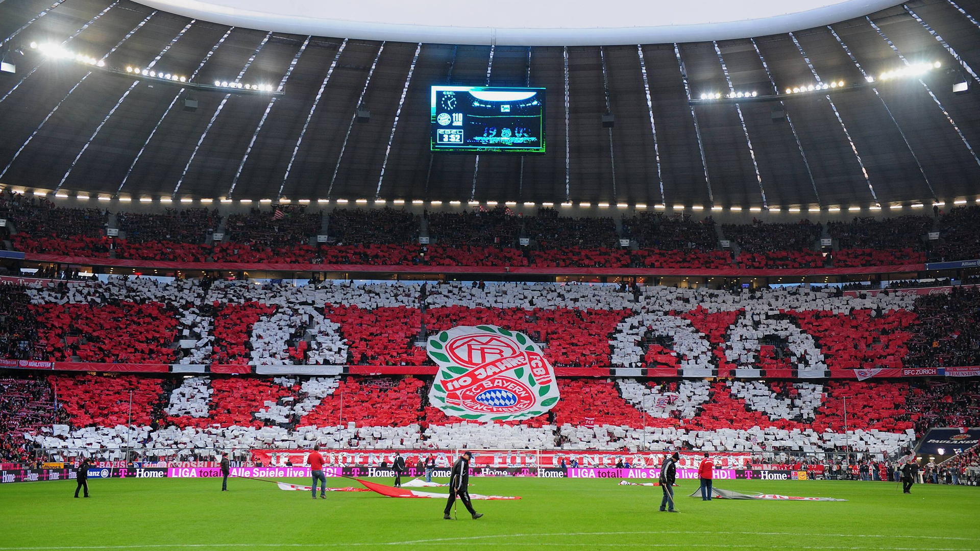 Choreos der FC Bayern-Fans