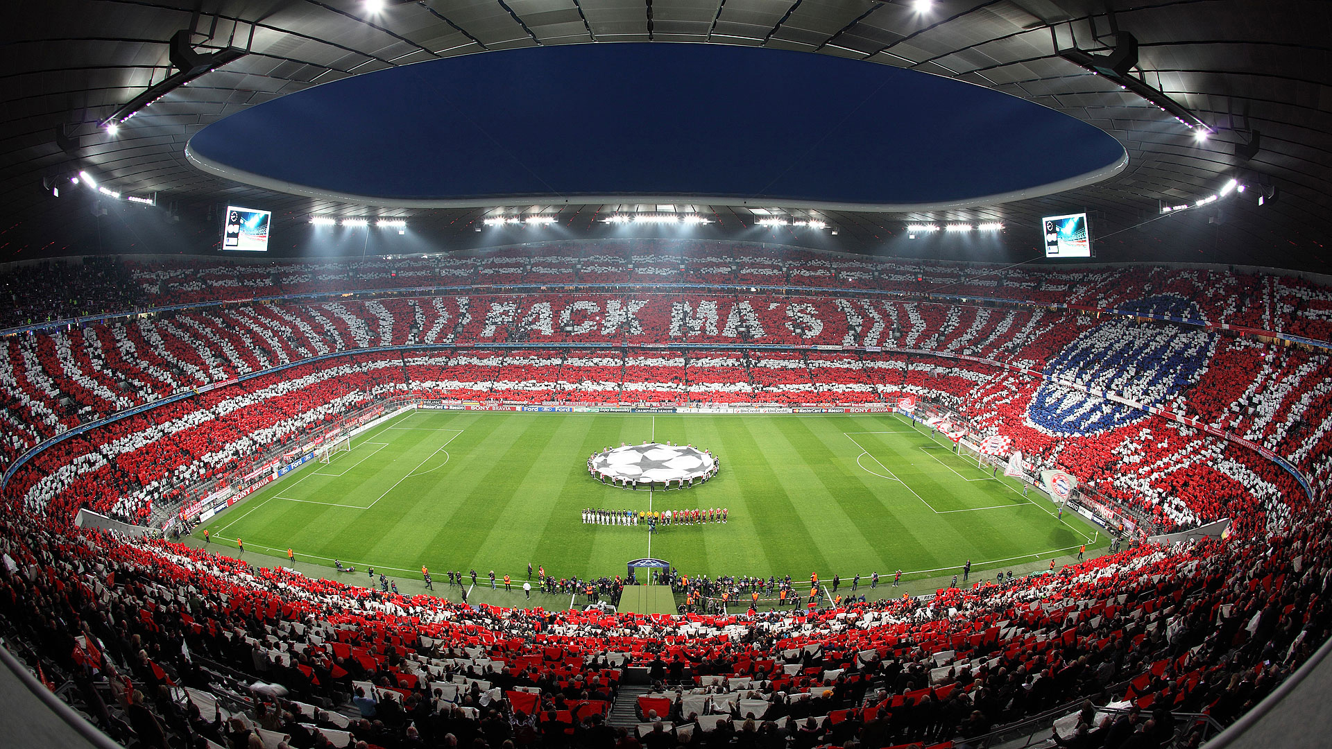 Choreos der FC Bayern-Fans