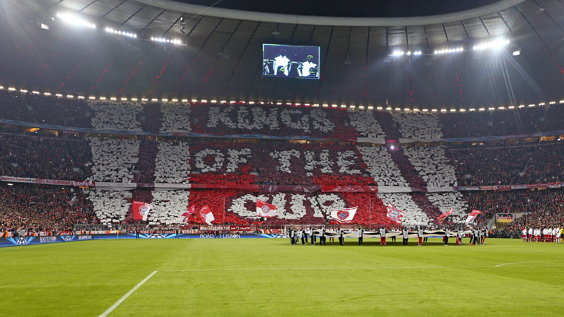 Choreos der FC Bayern-Fans