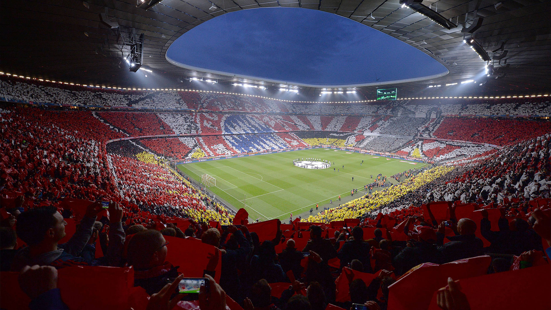 Choreos der FC Bayern-Fans