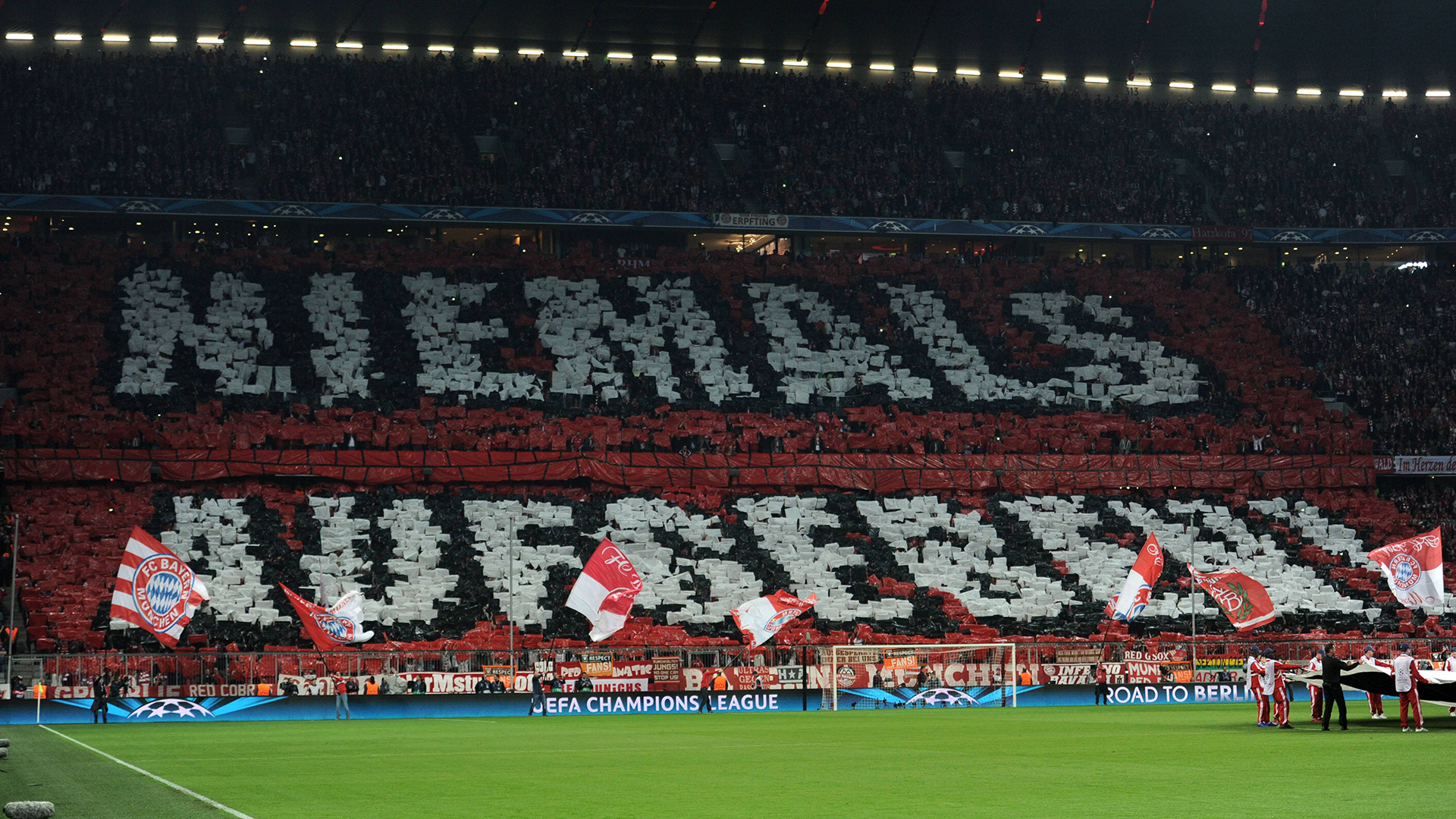 Choreos der FC Bayern-Fans