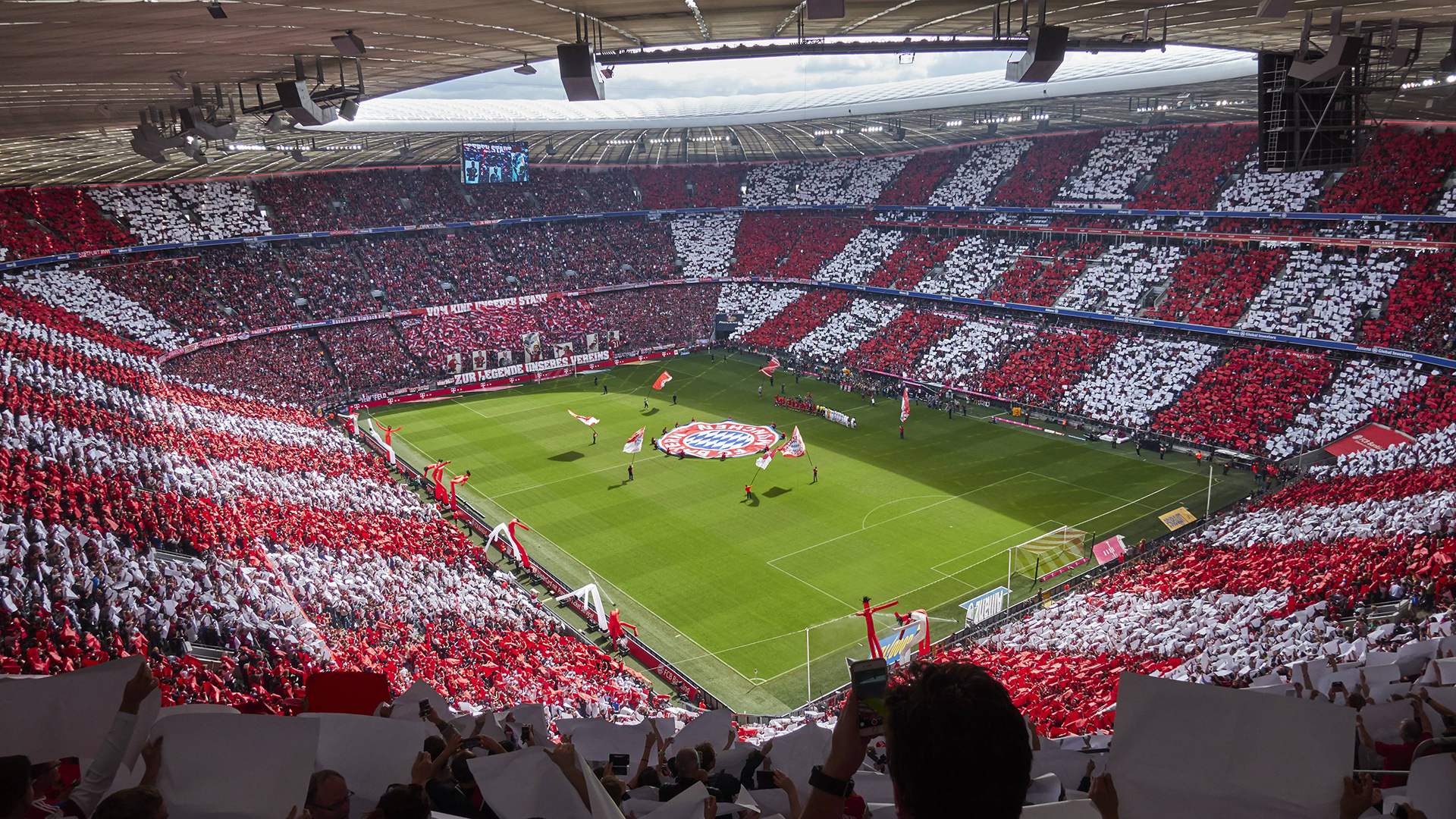 Choreos der FC Bayern-Fans