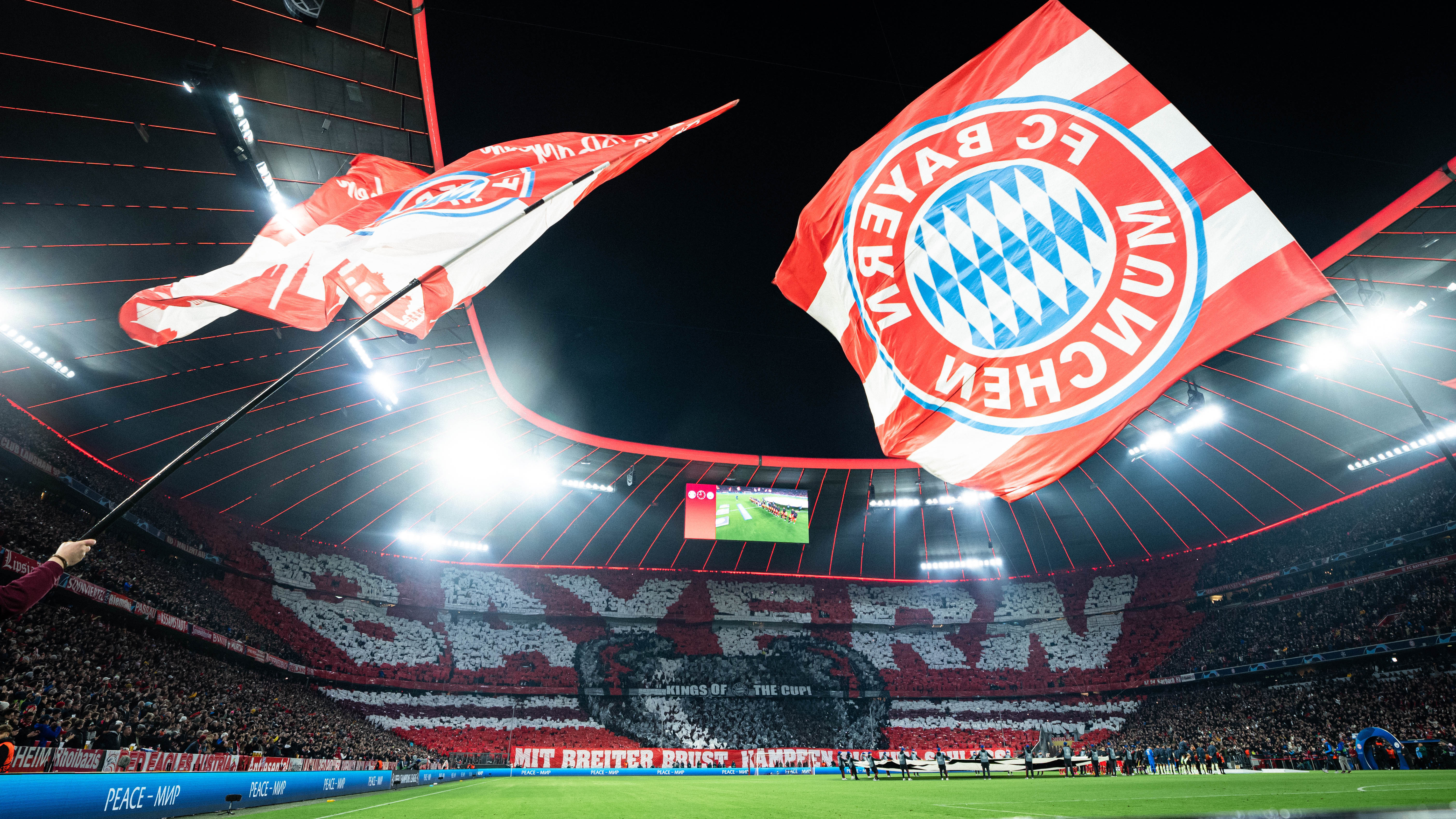 Choreos der FC Bayern-Fans