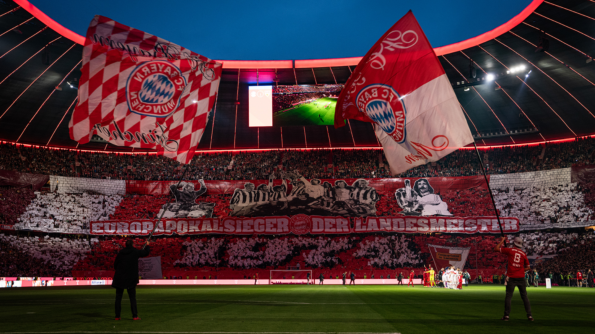 Choreos der FC Bayern-Fans