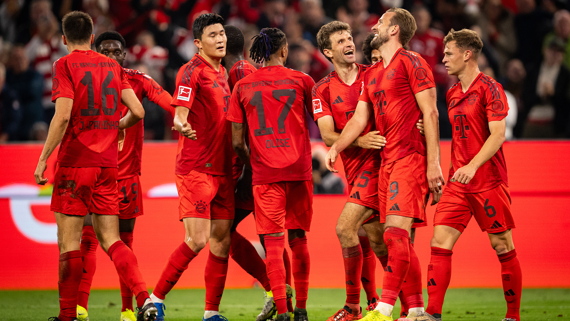 Jugada del partido de Bundesliga entre el FC Bayern y el VfB Stuttgart