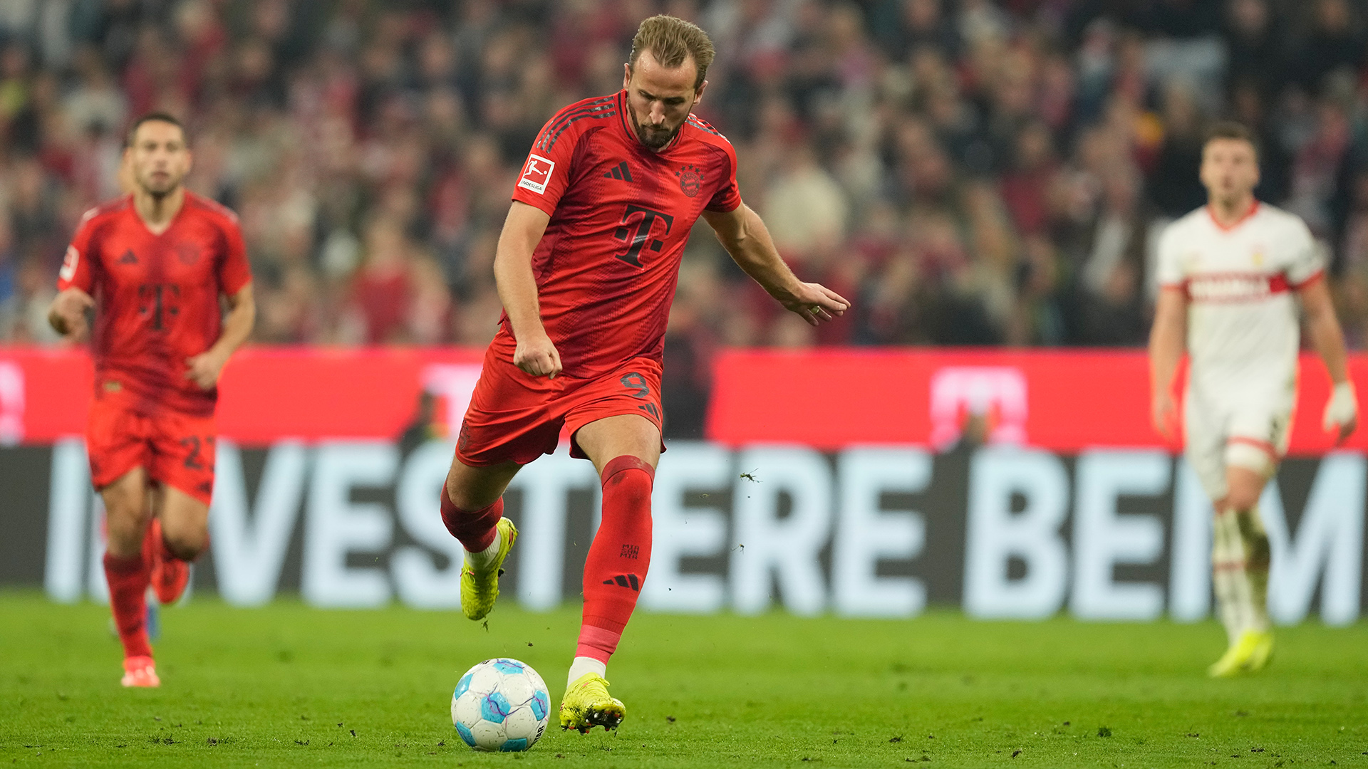 Jugada del partido de Bundesliga entre el FC Bayern y el VfB Stuttgart