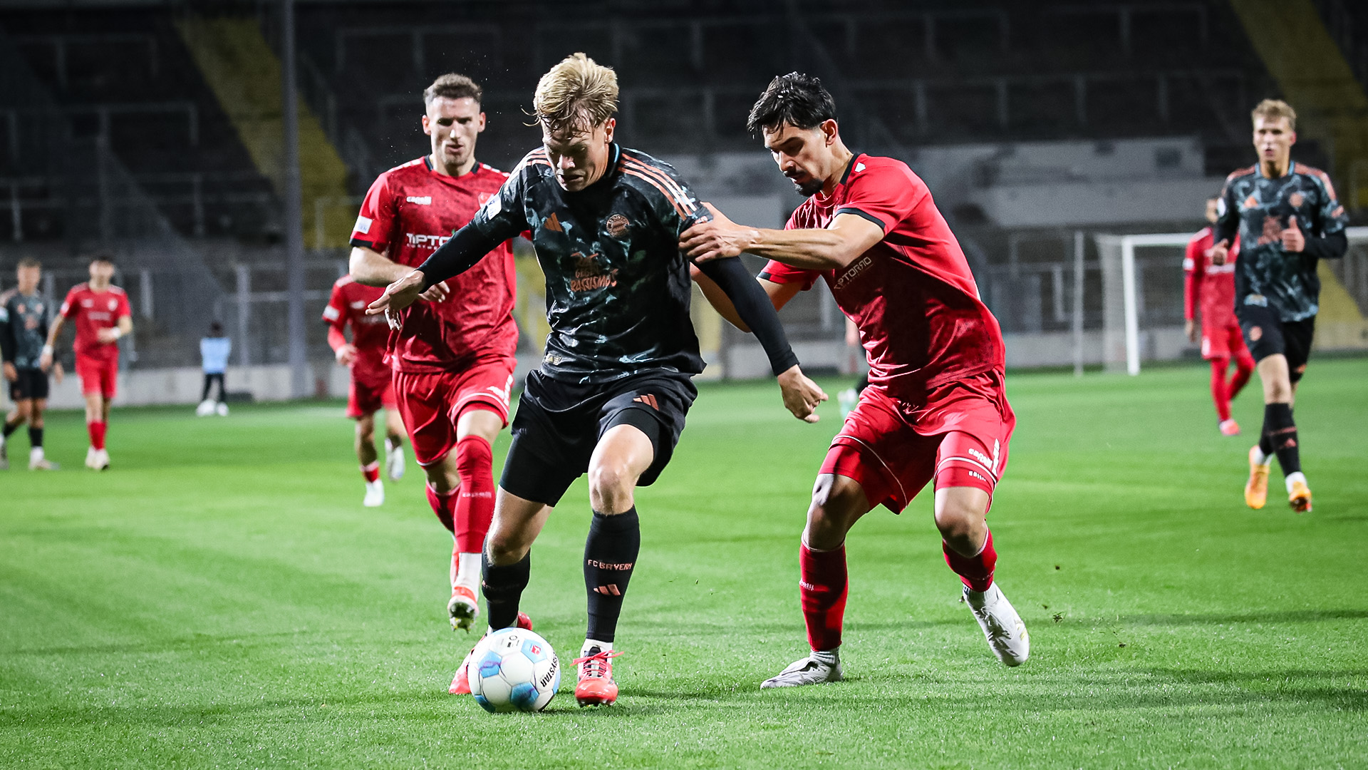 Kurt Rüger, im Spiel Türkgücü München gegen die FC Bayern Amateure