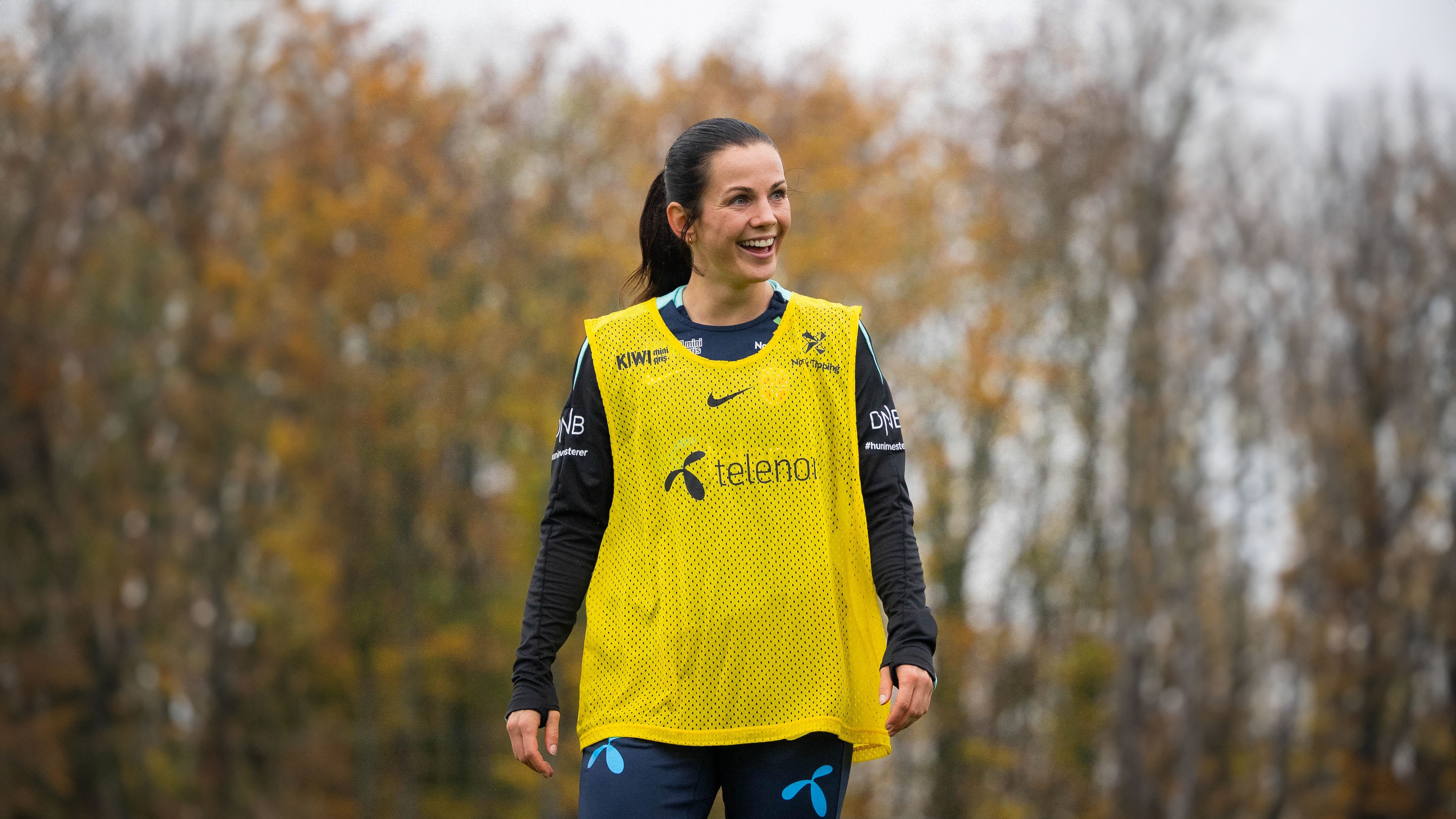 Tuva Hansen im Training der Norwegischen Nationalmannschaft