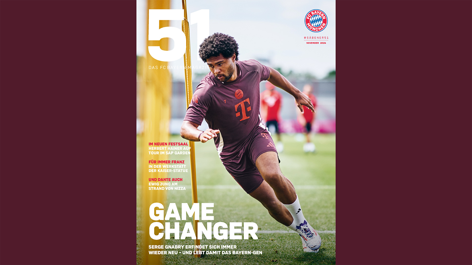 Cover des FC Bayern Magazin 51 November 2024