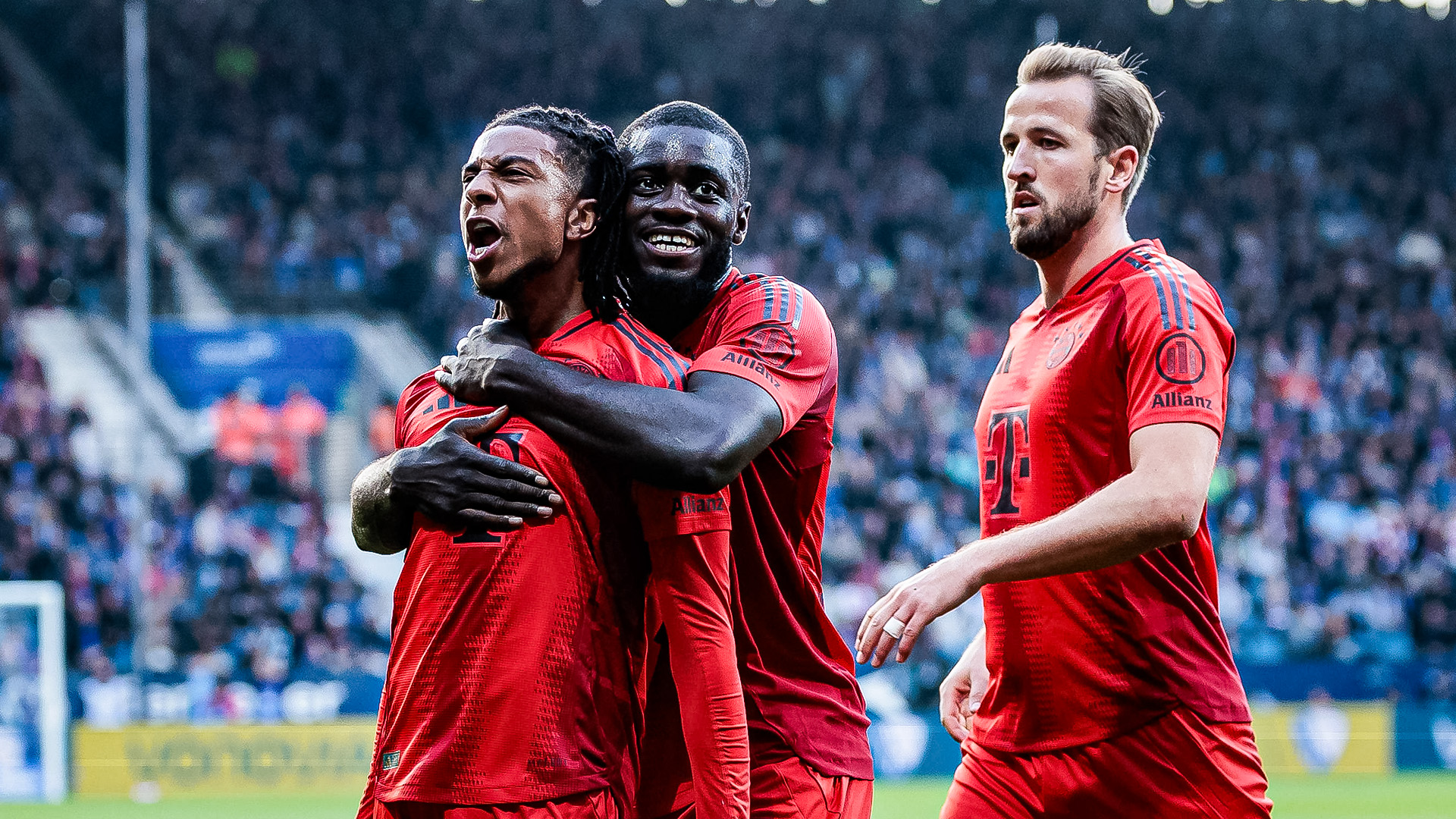 Spielszene aus der Partie VfL Bochum - FC Bayern