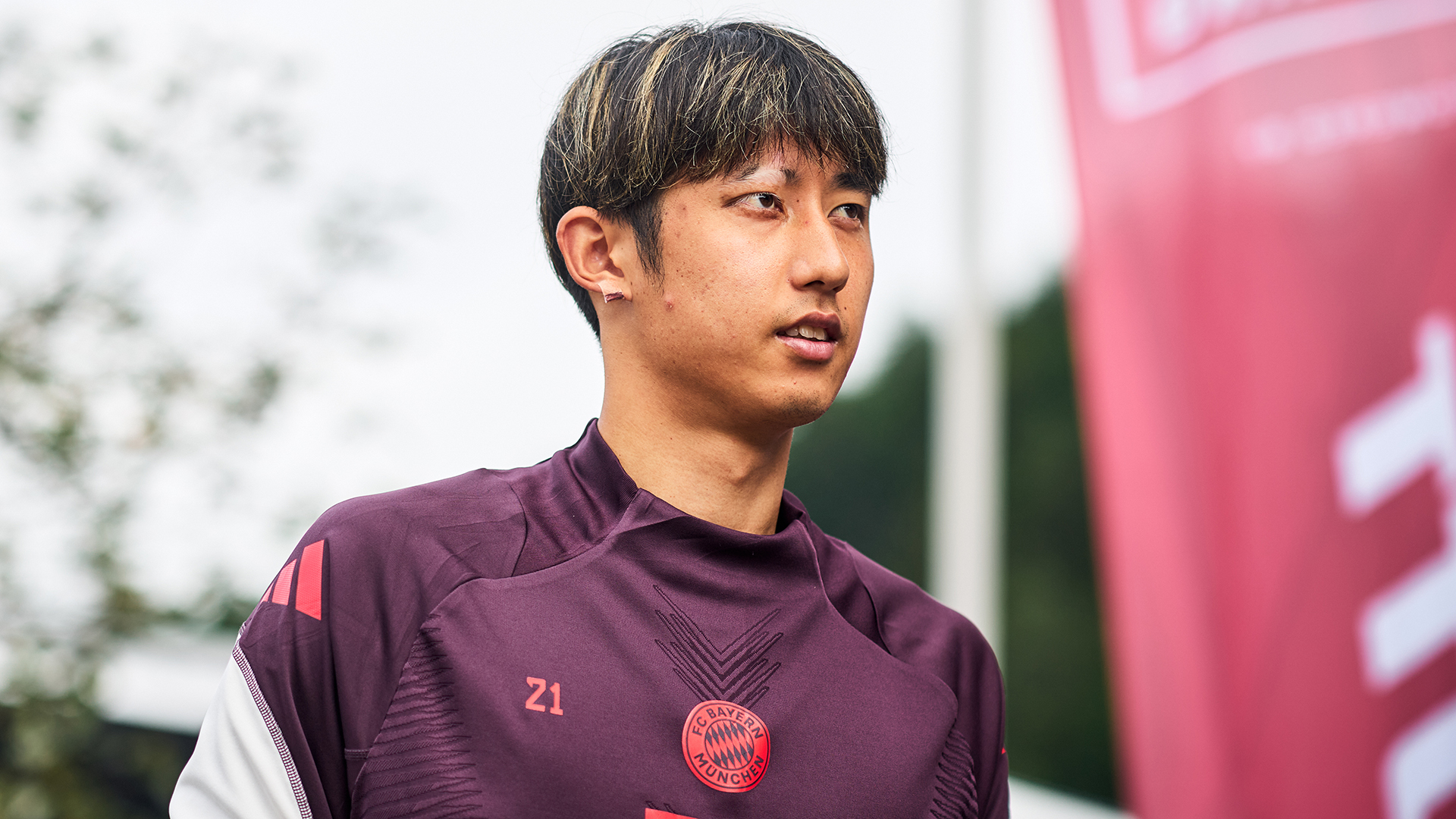 Hiroki Ito in FC Bayern training