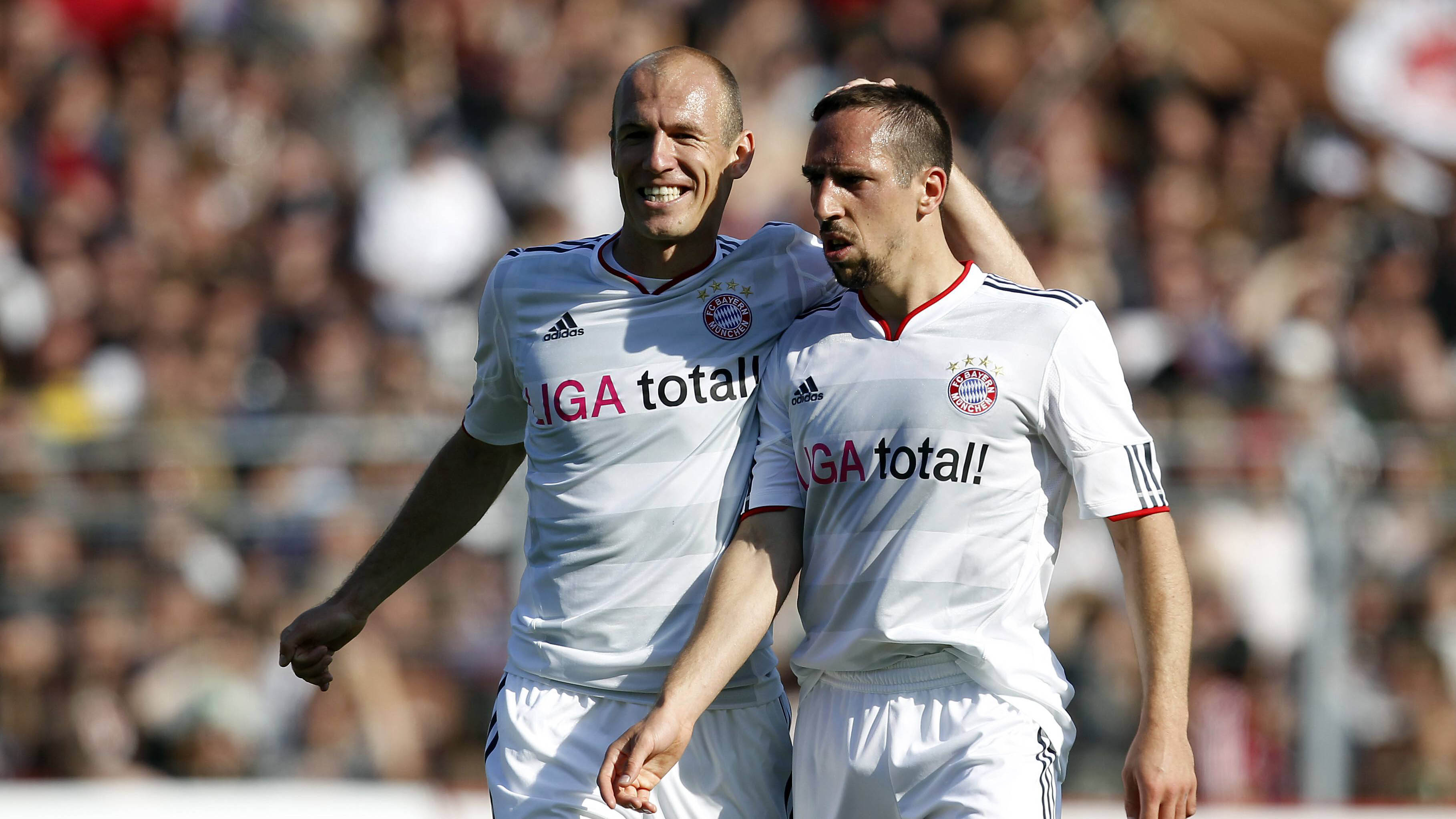 Arjen Robben Franck Ribéry 2011 St. Pauli.