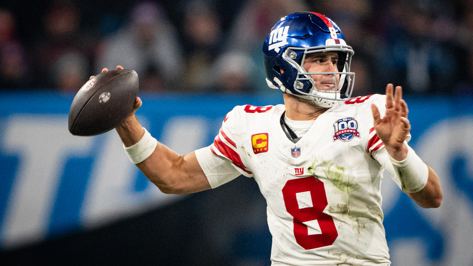 The NFL Munich Game between the New York Giants and the Carolina Panthers at the Allianz Arena