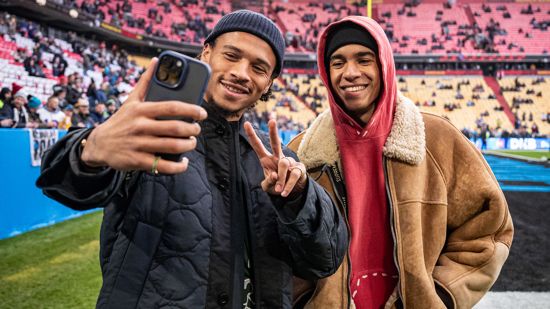 The NFL Munich Game between the New York Giants and the Carolina Panthers at the Allianz Arena